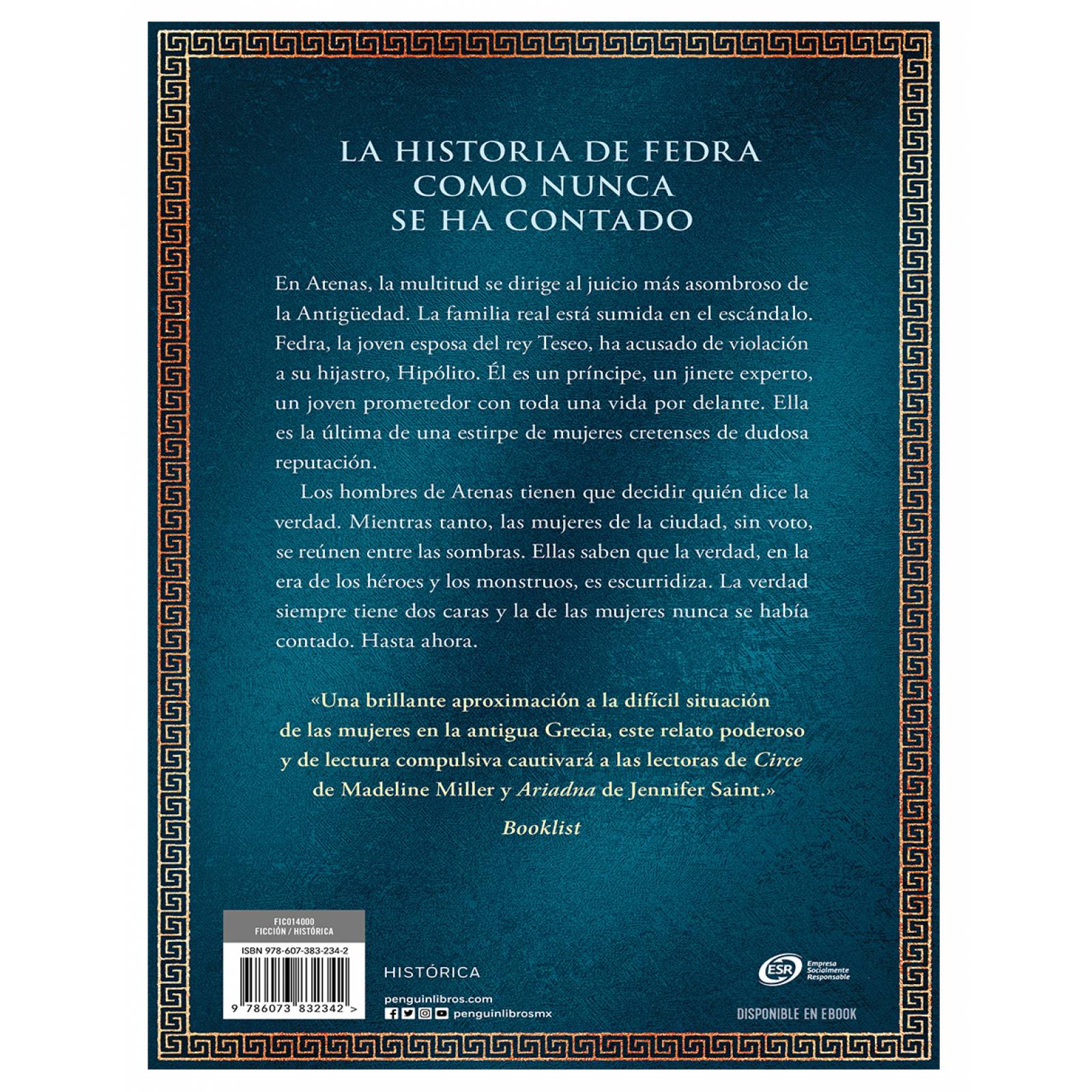Libro Fedra Editorial Ediciones B Autor Laura Shepperson,Isabel Murillo Fort