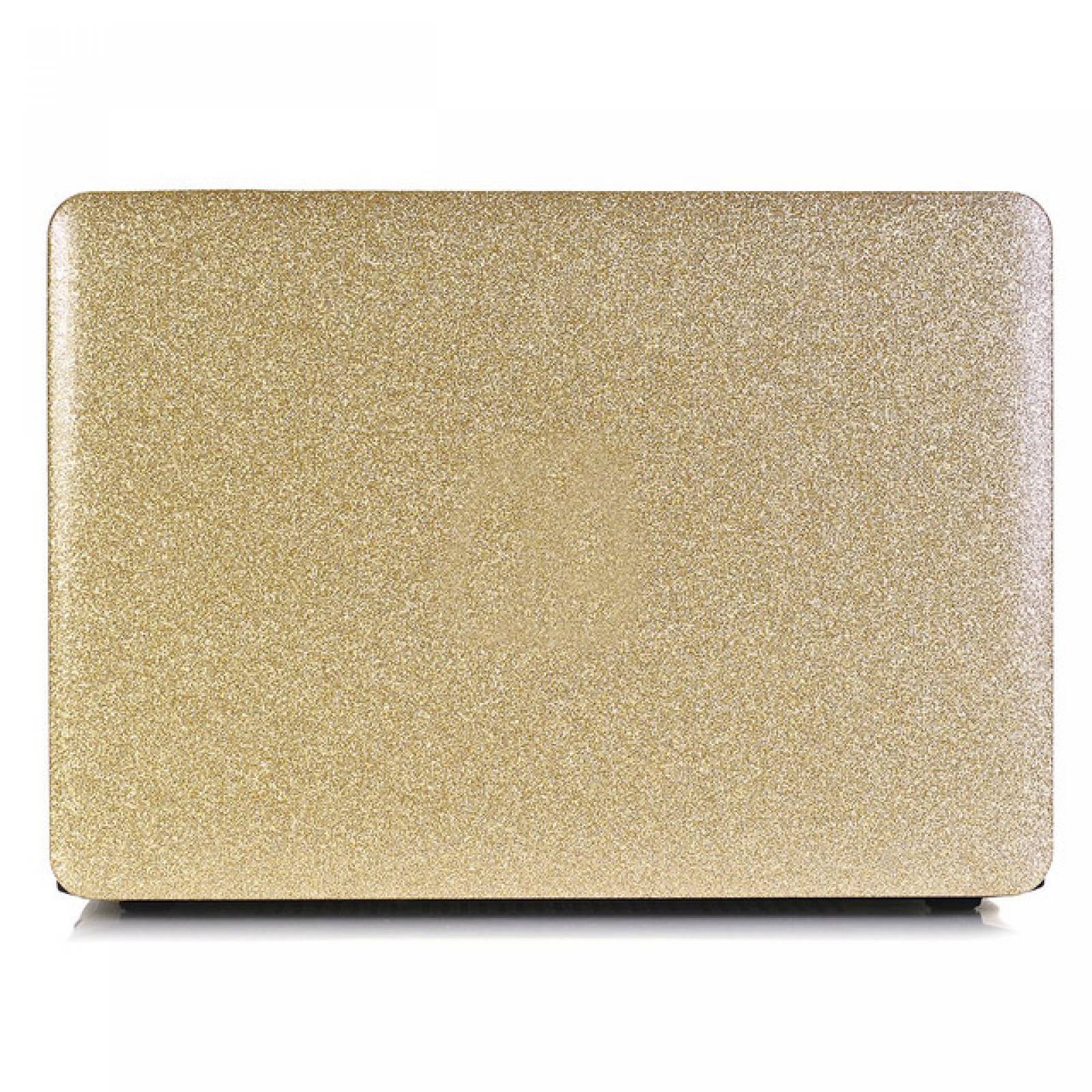 CARCASA FUNDA PROTECTOR CASE izÜg para Macbook Air 11 A1465/A1370 GLITTER ORO