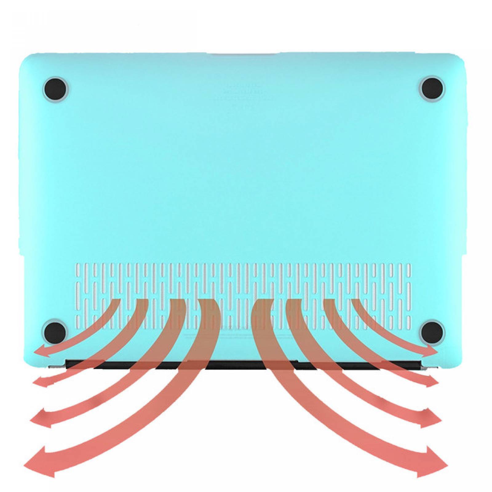 CARCASA FUNDA PROTECTOR CASE izÜg para Macbook Pro 13 A1278 con CD-Rom TIFFANY