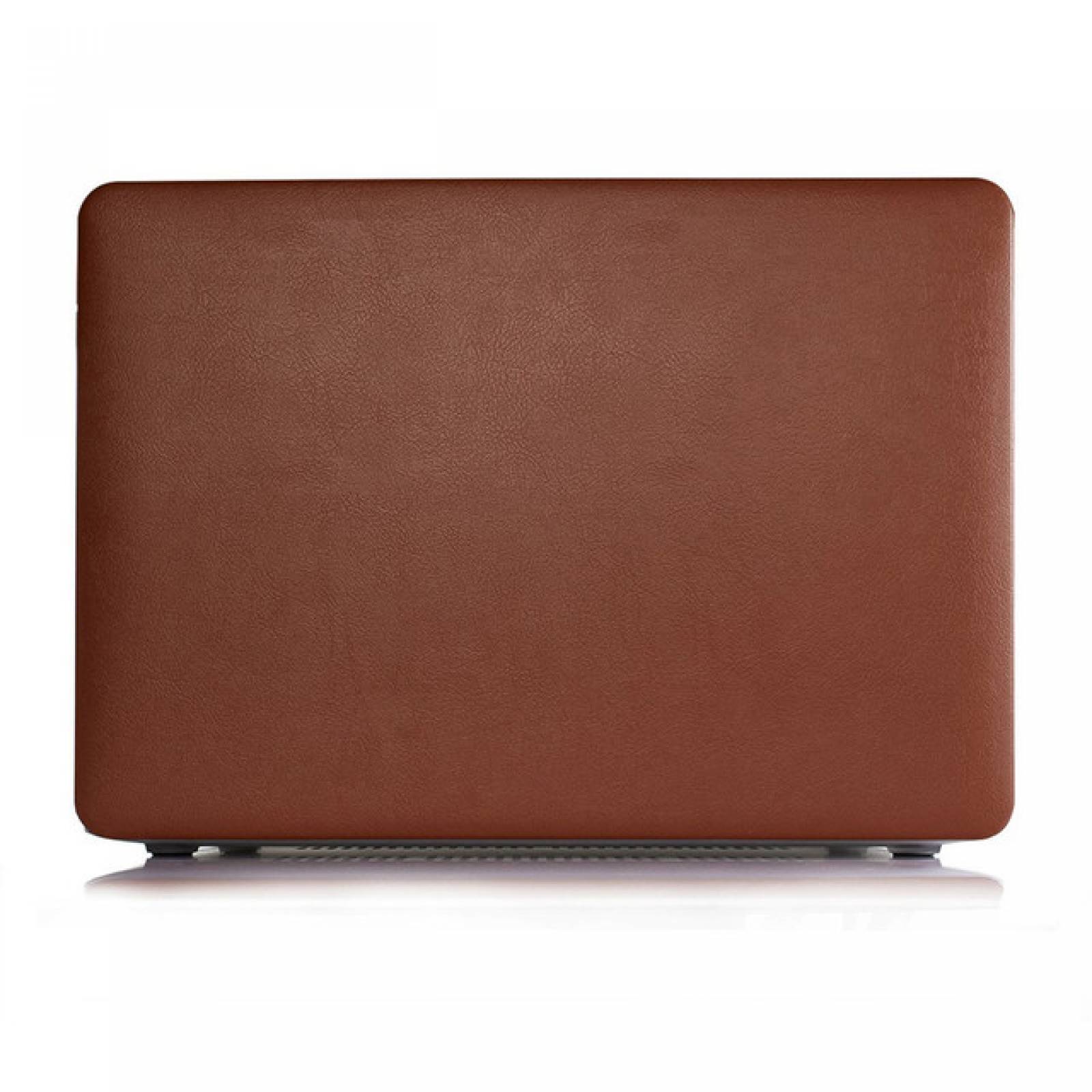 CARCASA FUNDA PROTECTOR CASE izÜg para Macbook Pro 13 A1278 con CD-Rom PIEL CAFÉ