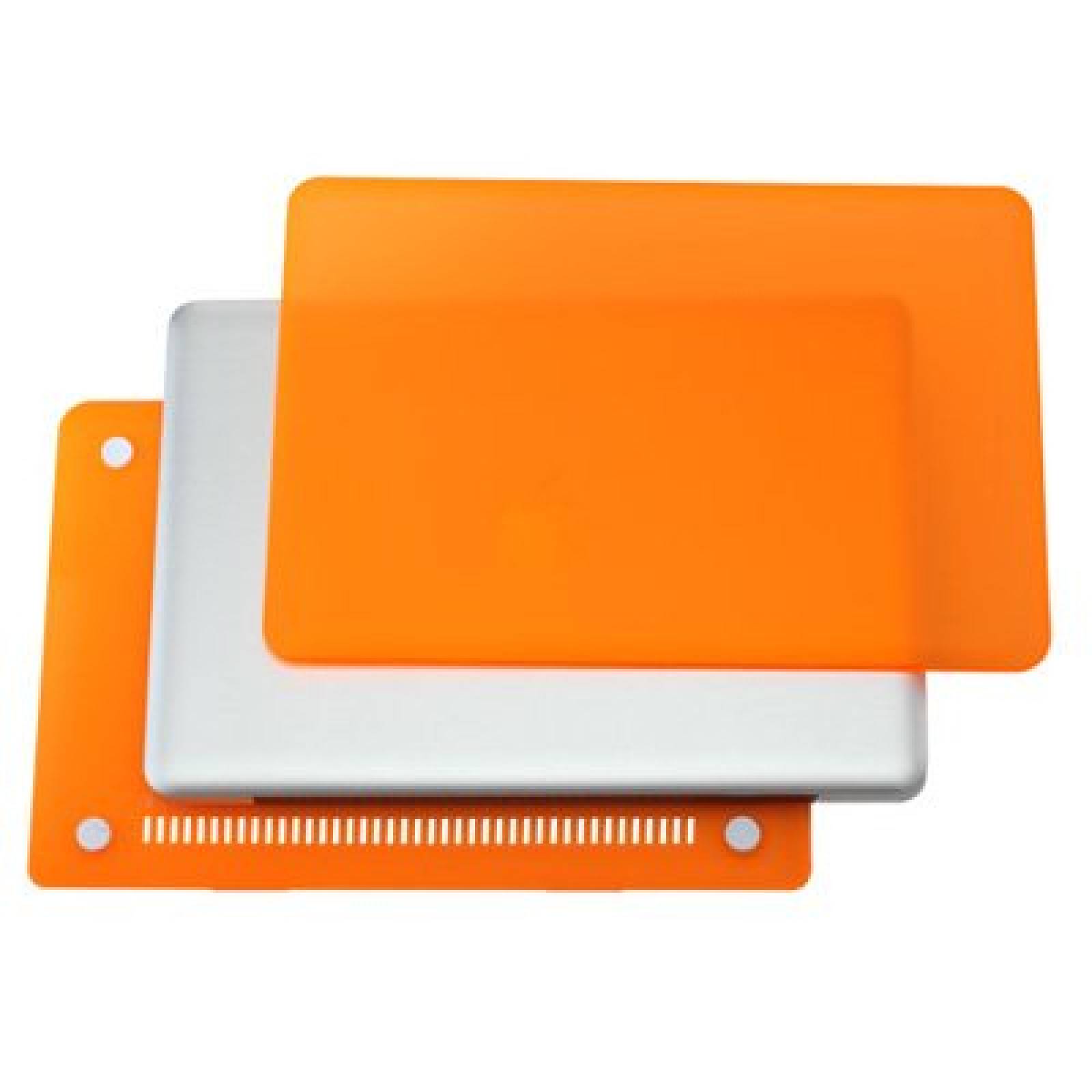 CARCASA FUNDA PROTECTOR CASE izÜg para Macbook Pro 13  RETINA A1425/A1502 NARANJA