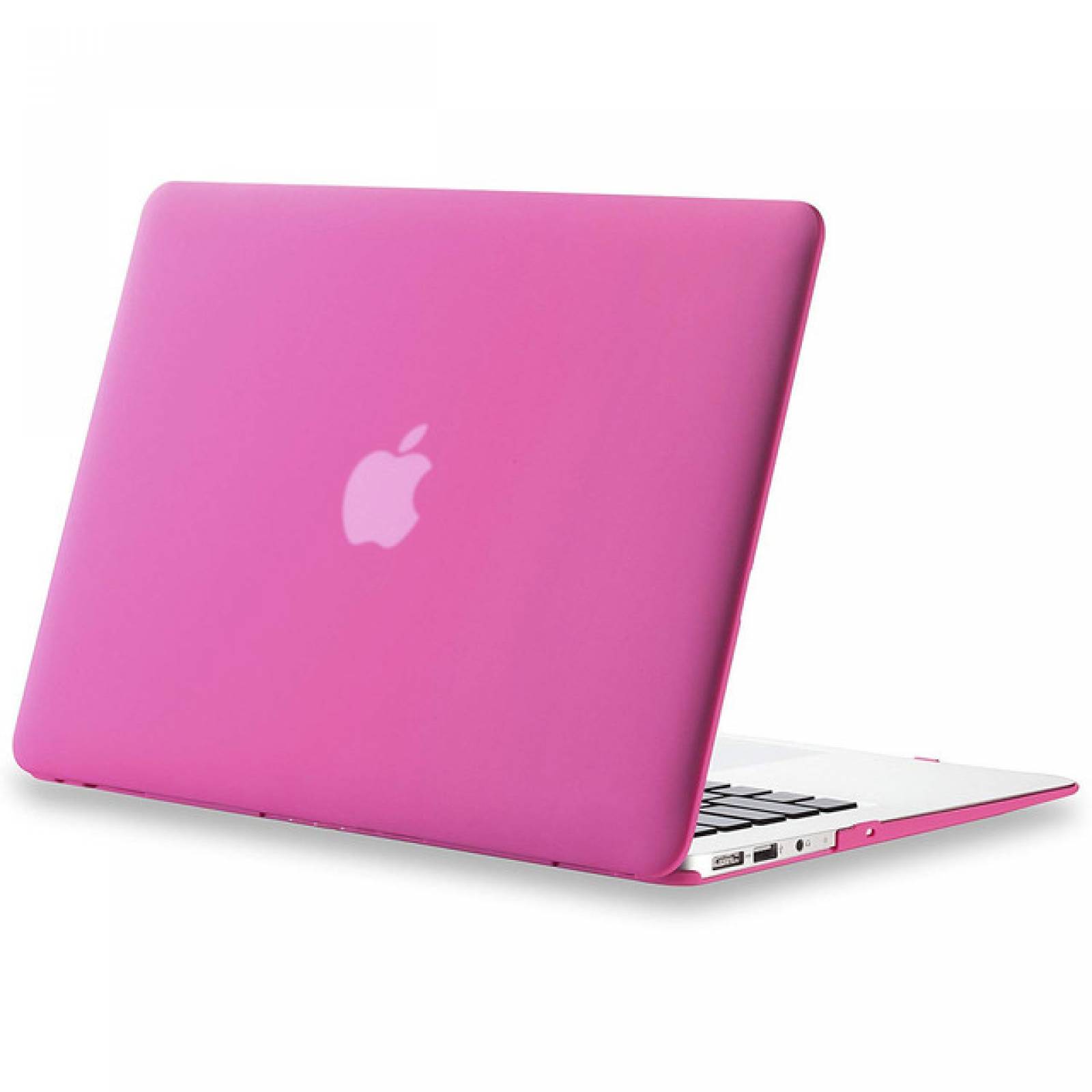 CARCASA FUNDA PROTECTOR CASE izÜg para Macbook Pro 13  RETINA A1425/A1502 ROSA FUERTE