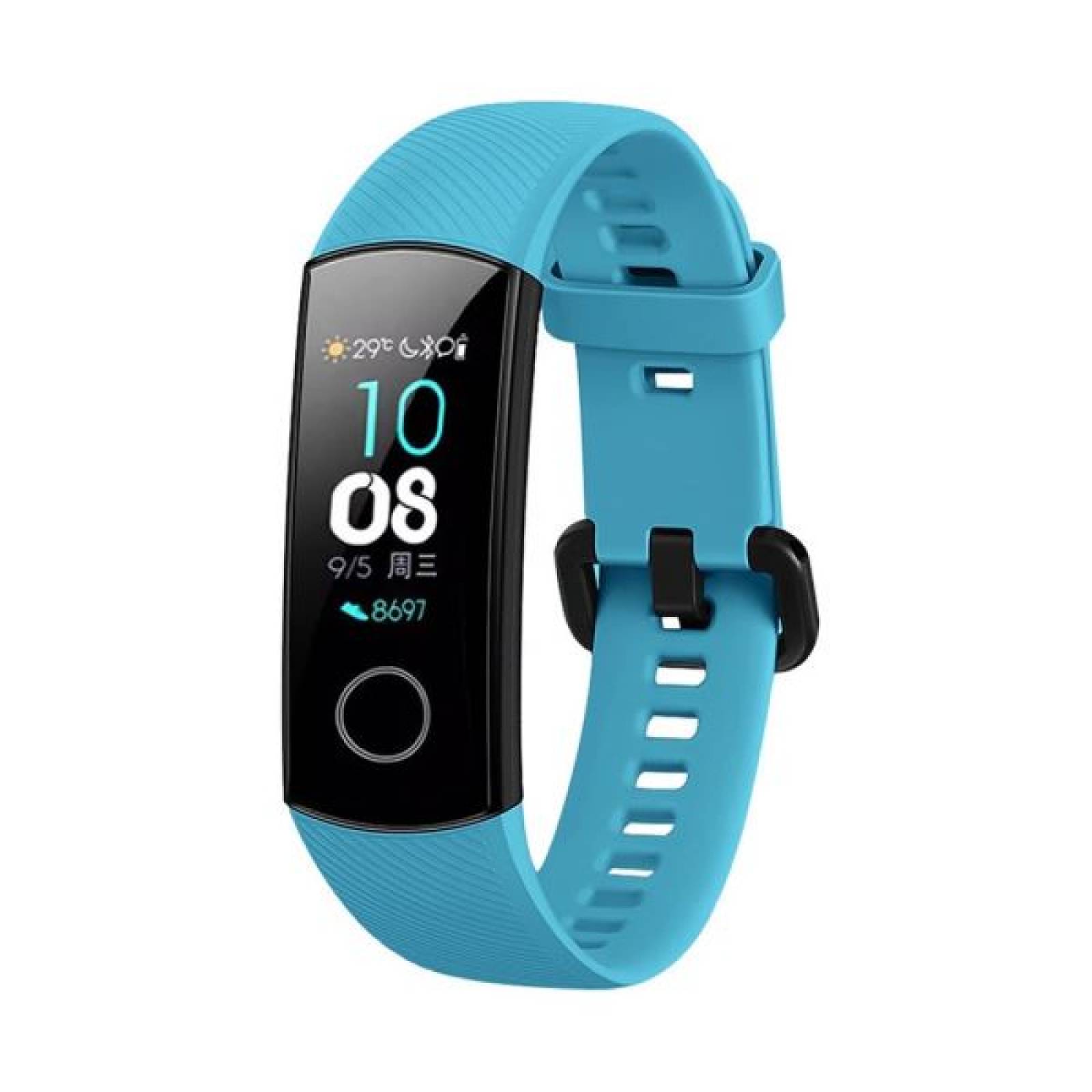 Correa de silicon para Huawei Honor band 4 y Honor Band 5 Azul Cielo