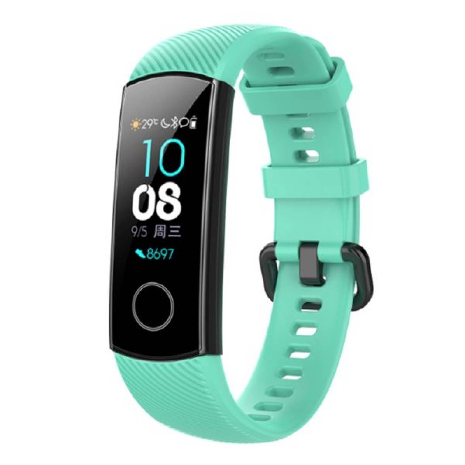 Correa de silicon para Huawei Honor band 4 y Honor Band 5 Menta