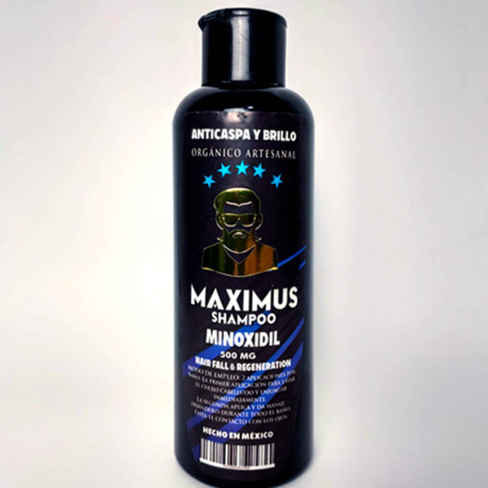 Shampoo Minoxidil Control Caida y Regeneracion de Cabello – 500 Ml.