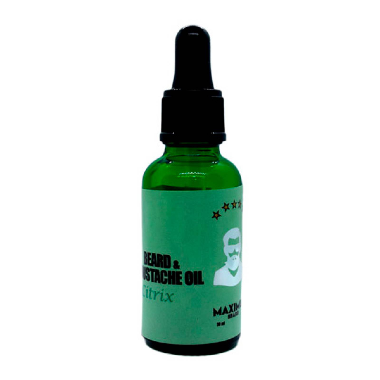 Aceite bergamota para barba y bigote citrix 30 ml