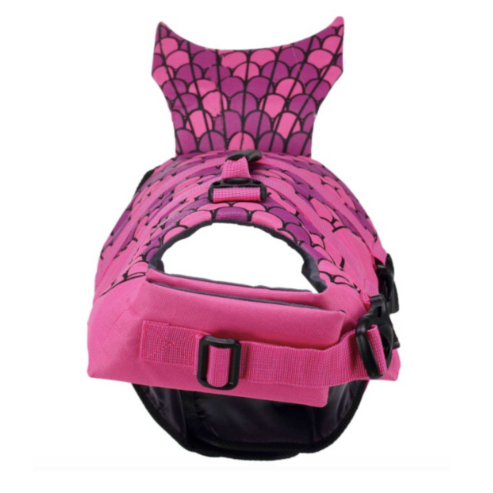 Chalecos Salvavidas Para Perro Mediano (L) Sirena Morado