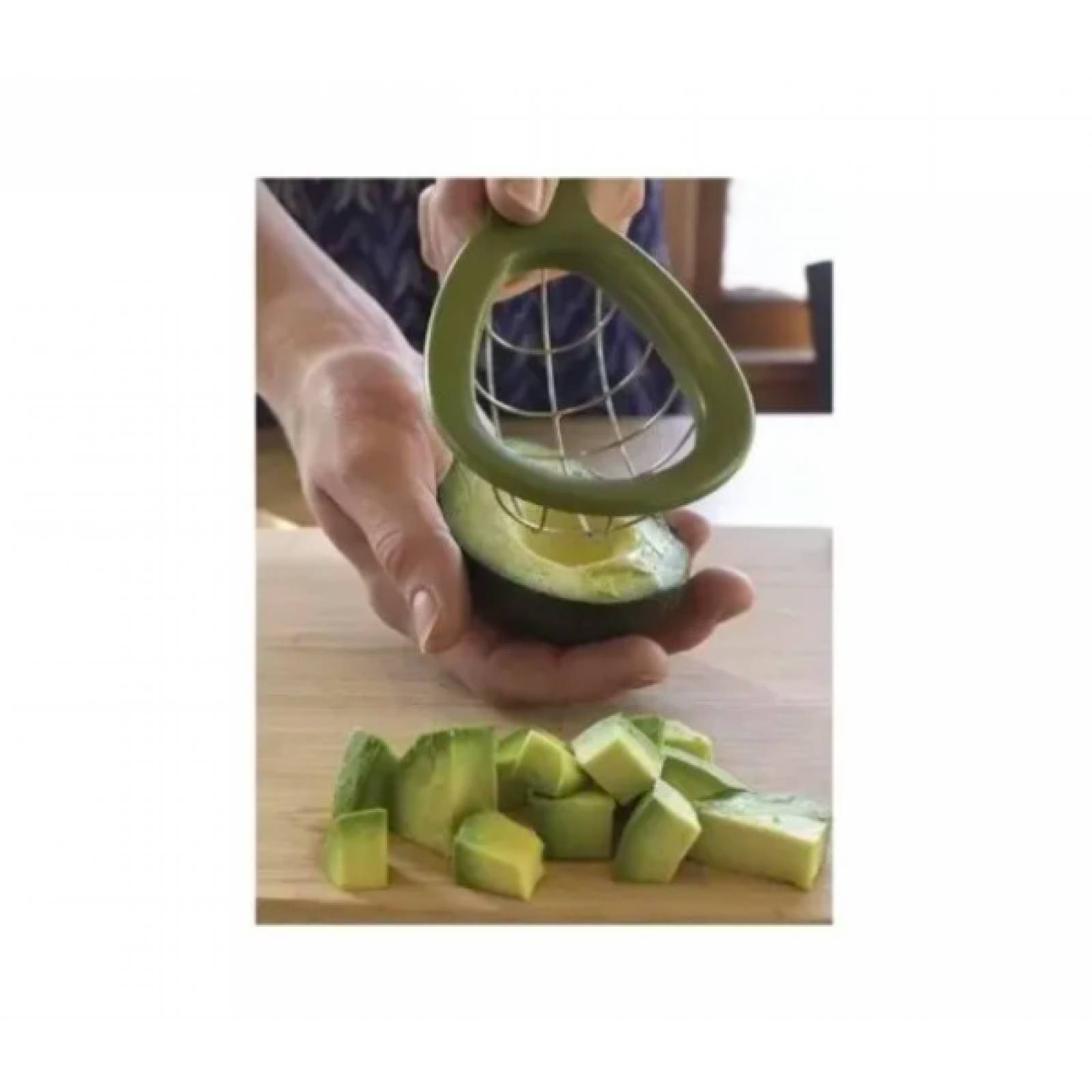 Cortador De Aguacate En Cubos Acero Inoxidable 