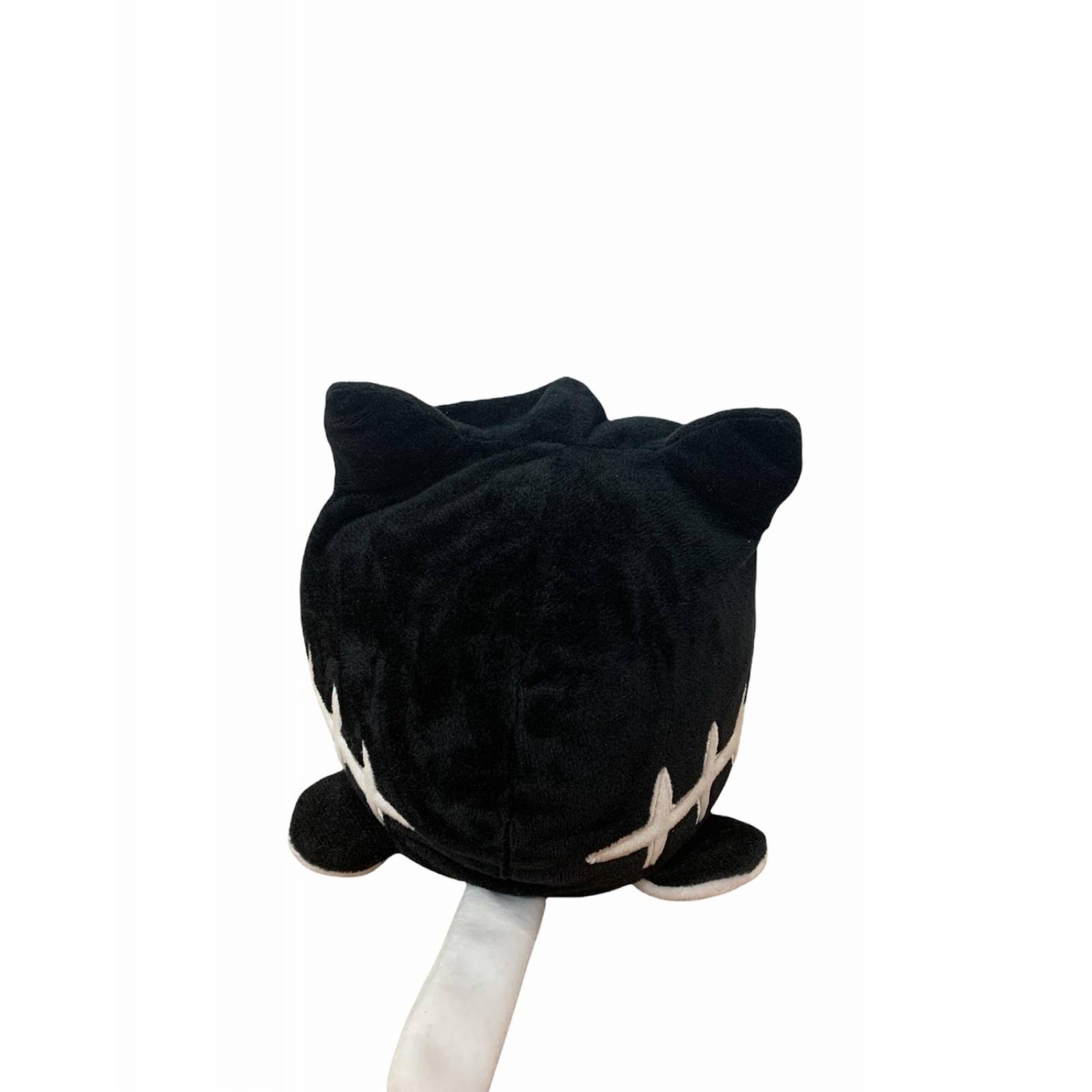 Peluche Reversible Gato Feliz y Enojado 
