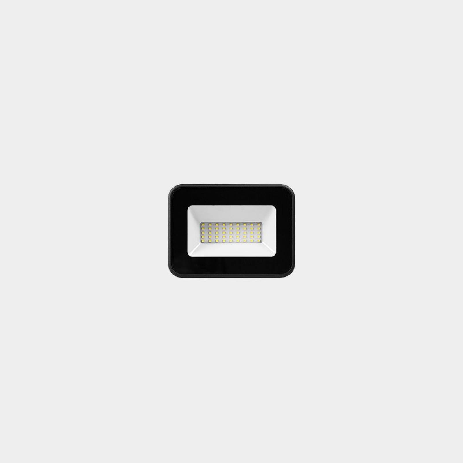 Reflector LED  para piso chico, 30 W luz fría (6 500 K), negro - Illux