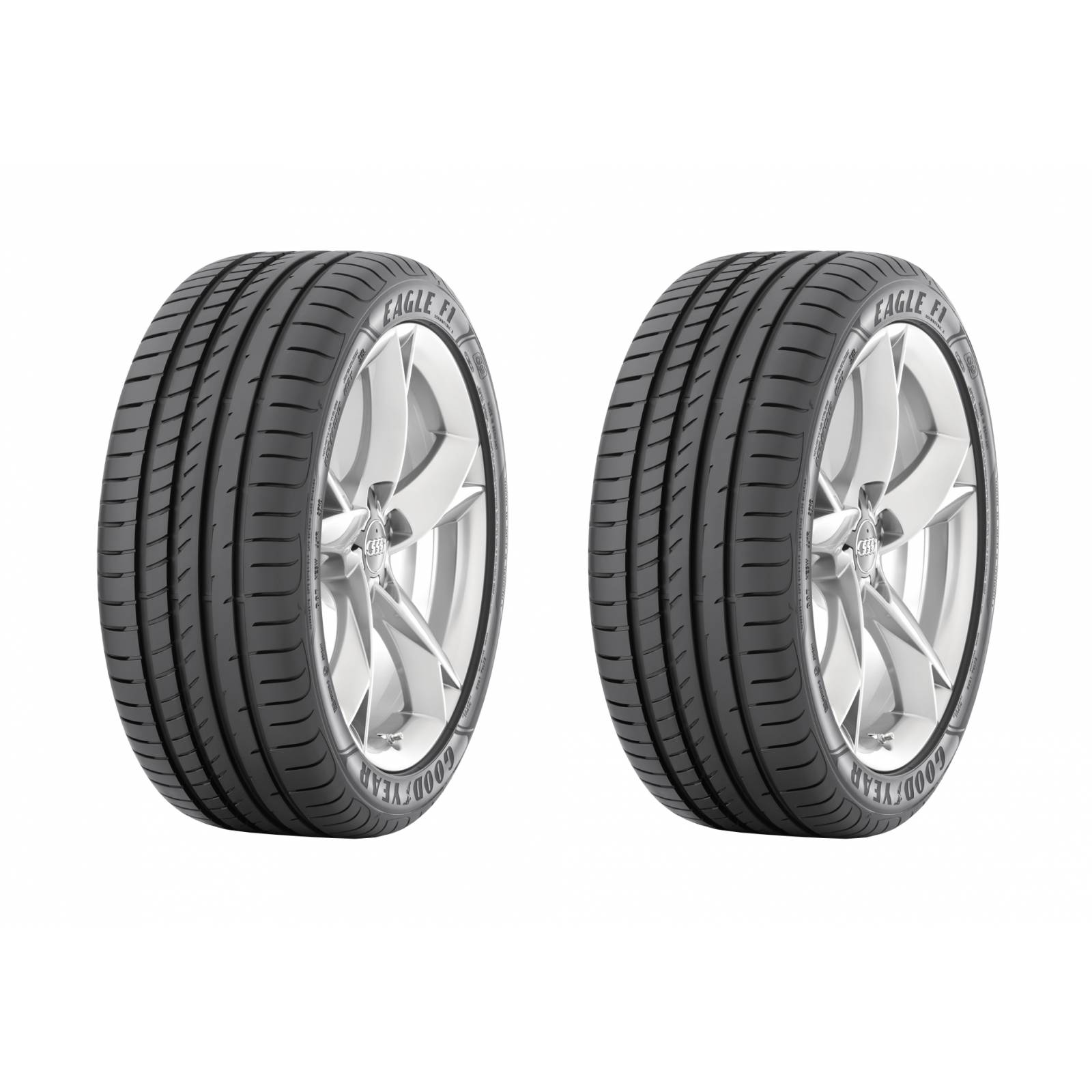 Paquete 2 llantas 225/40 r-18 92w xl eagle f1 asymmetric 2 ng rof goodyear