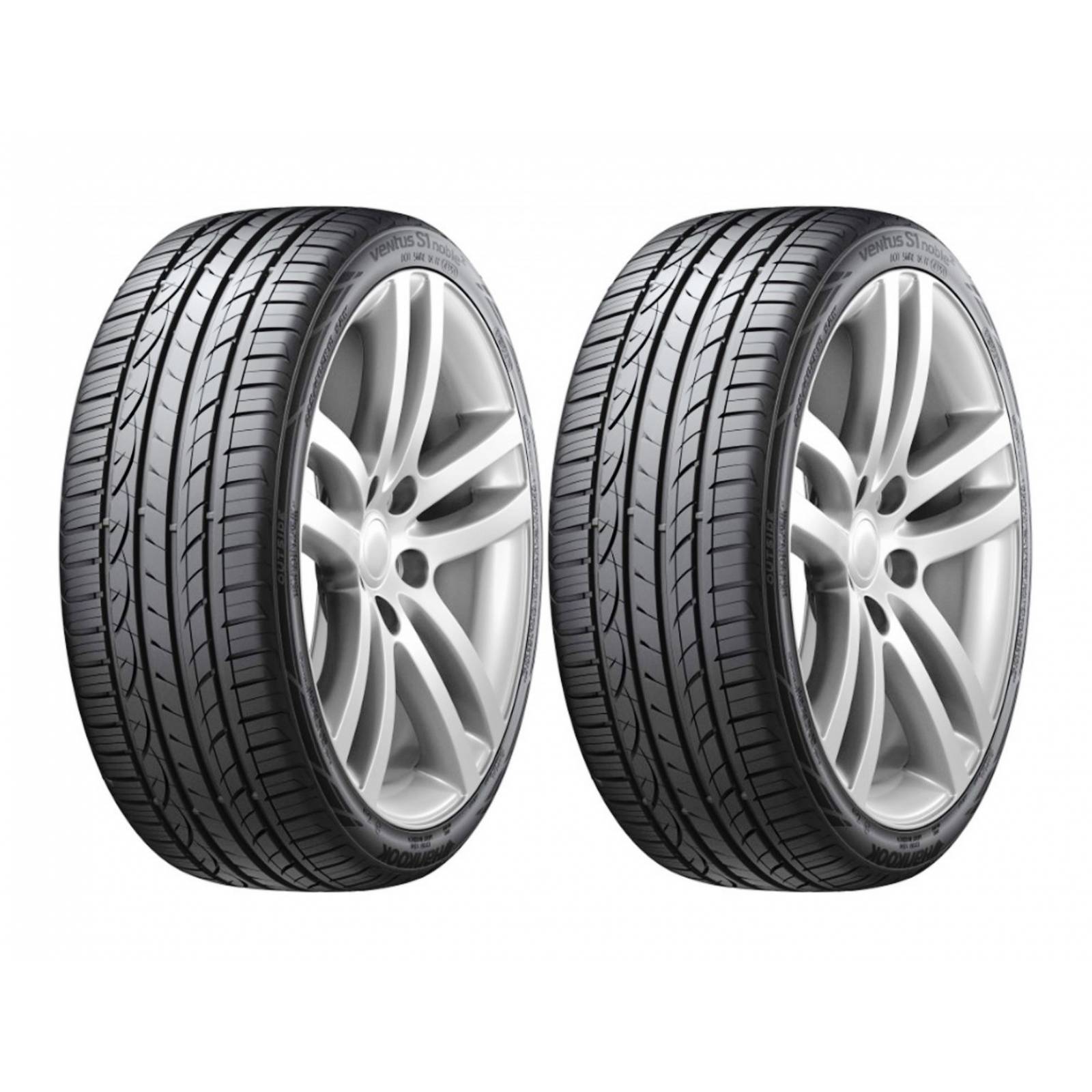 Paquete 2 llantas 235/45 r-18 98w ventus s1 noble2 h452 hankook