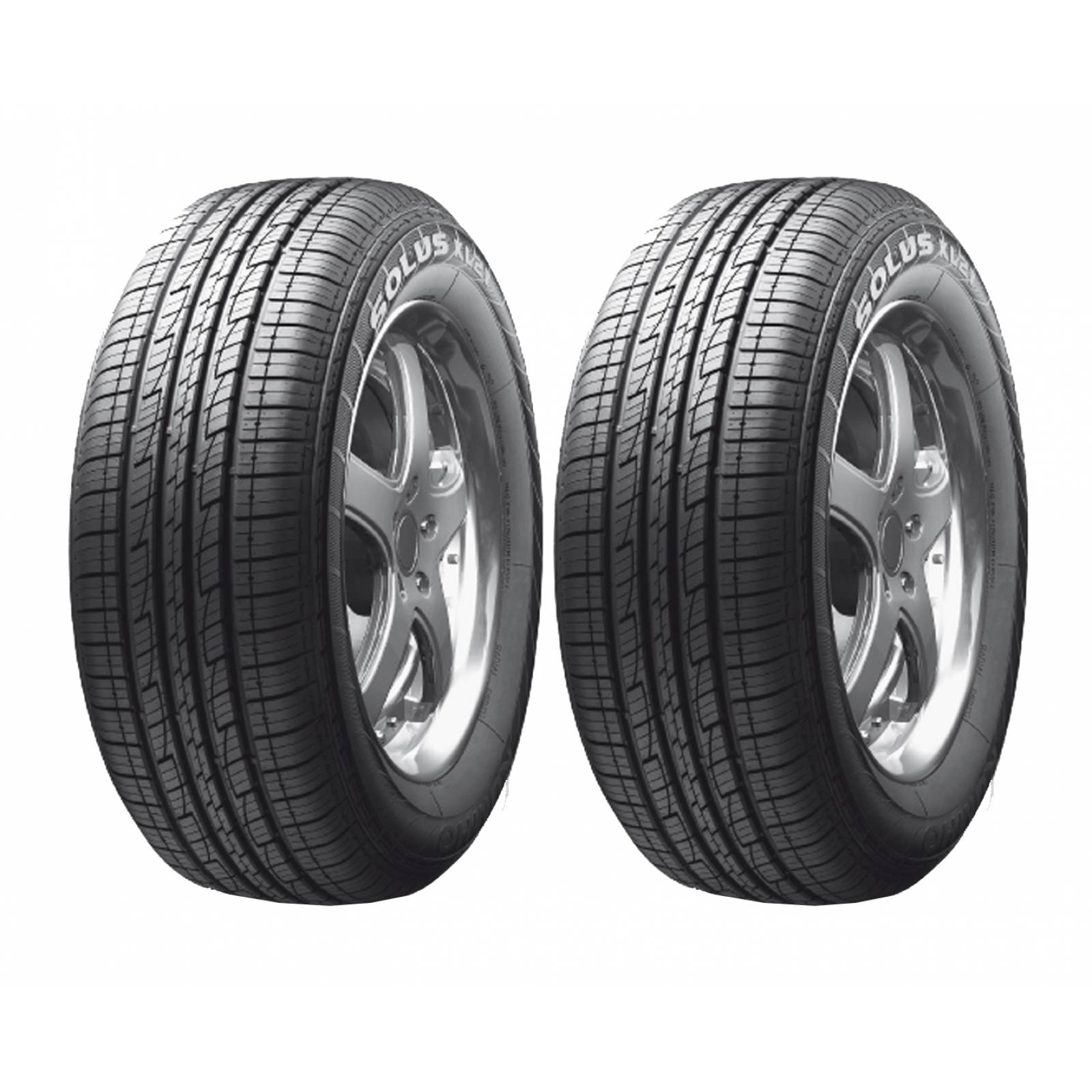 Paquete 2 llantas 225/65 r-17 102h solus kl21 kumho