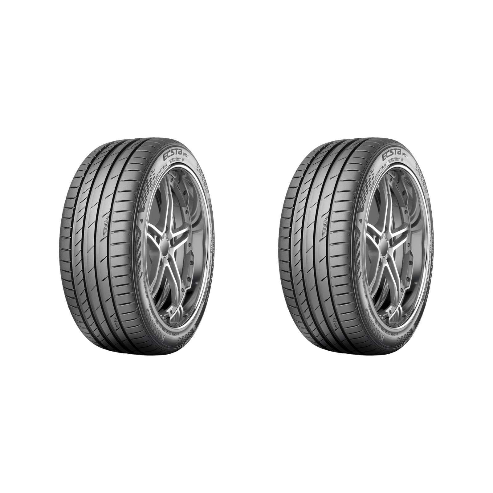 Paquete 2 llantas 245/40 zr-19 98y xl ecsta ps71 kumho