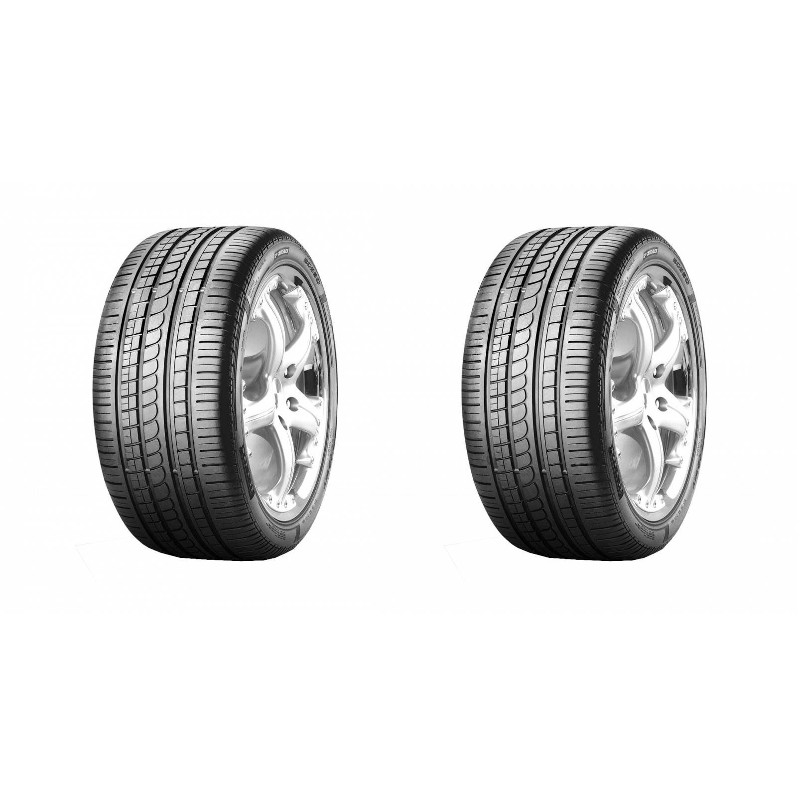 Paquete 2 llantas 225/45 zr-17 (91y) pzero rosso (n5) pirelli