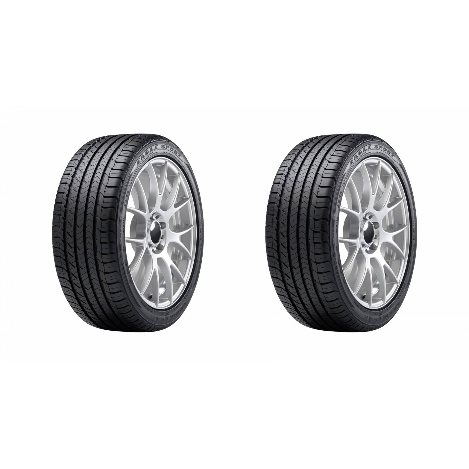 Paquete 2 llantas 205/45 r-17 88v xl eagle sport all-season ng goodyear