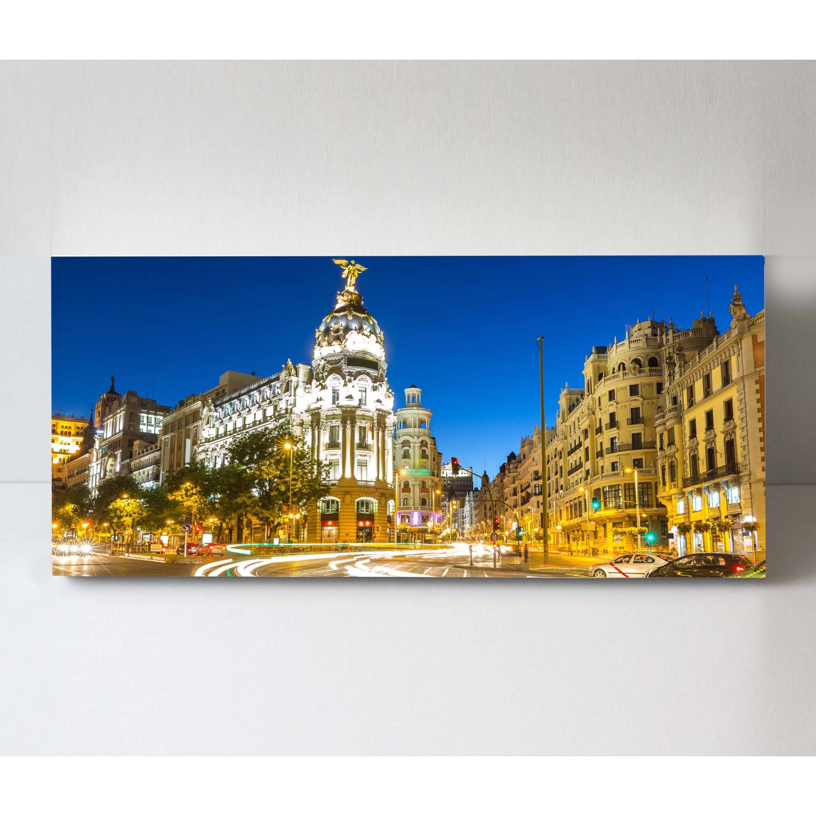 Cuadro Decorativo Canvas Gran Vía, Madrid 100x50