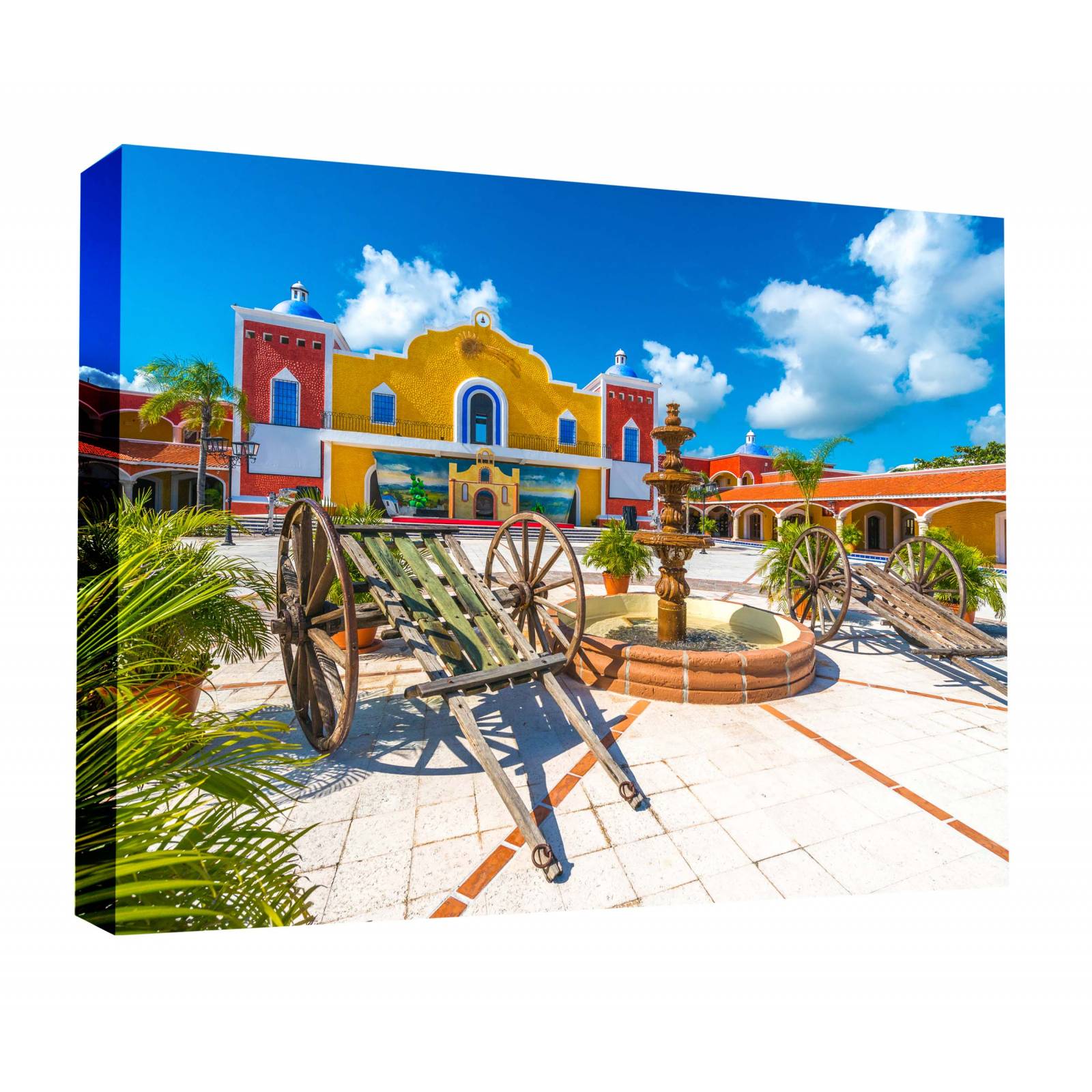 Cuadro Decorativo Canvas Hacienda tradicional 135x90