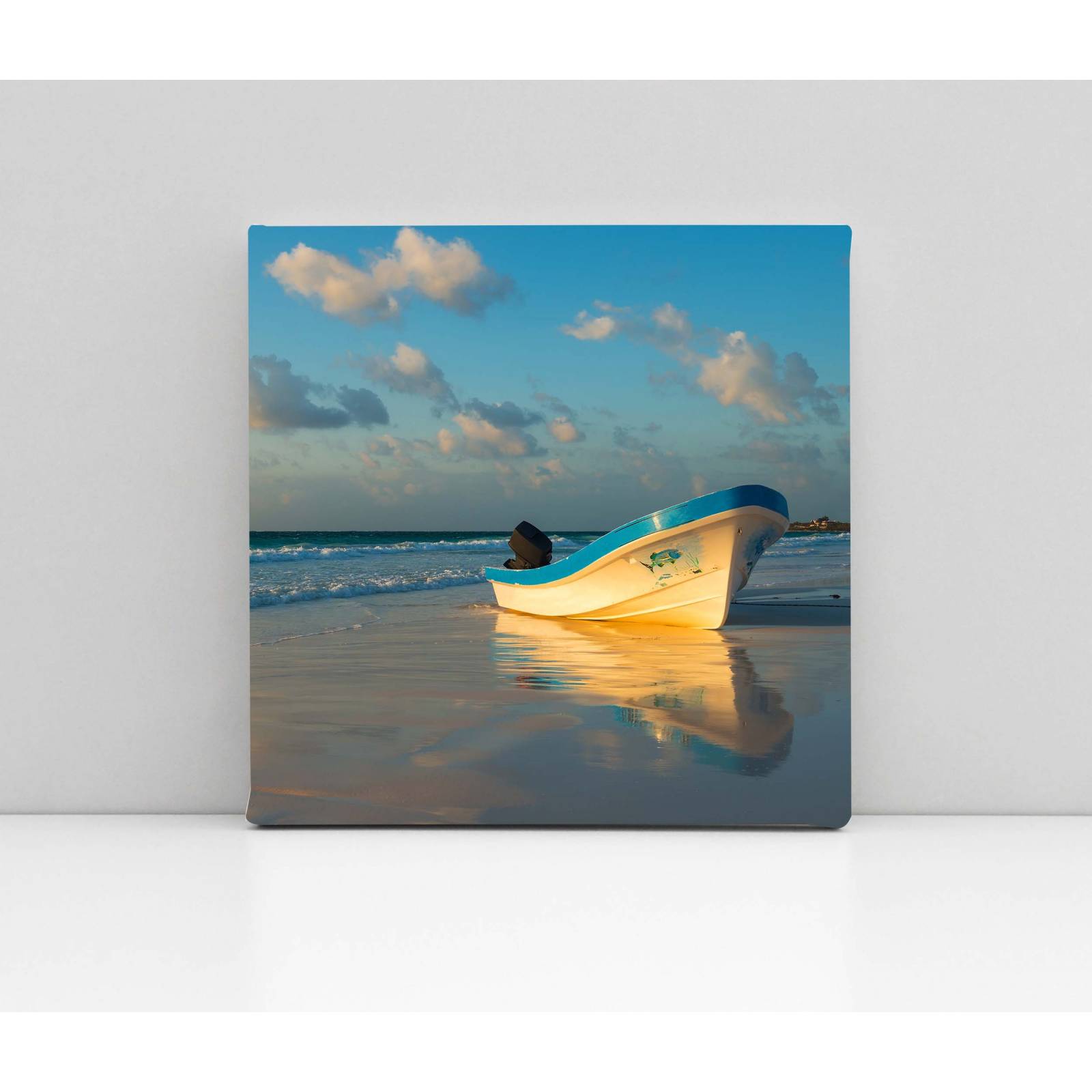 Cuadro Decorativo Canvas amanecer en Tulum 100x100