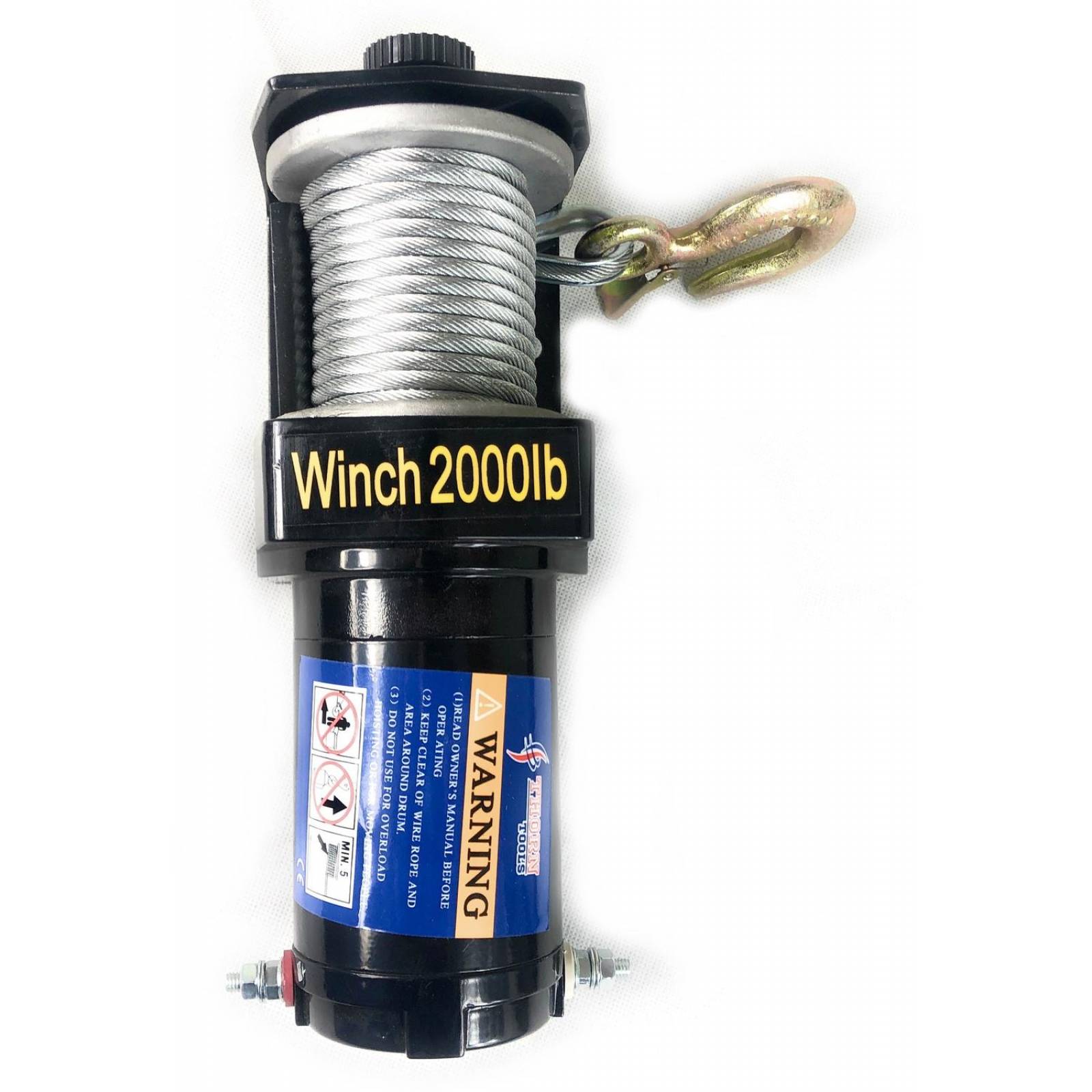 Winch electrico Thorn tools 2000Lb 12v Atv control rem 