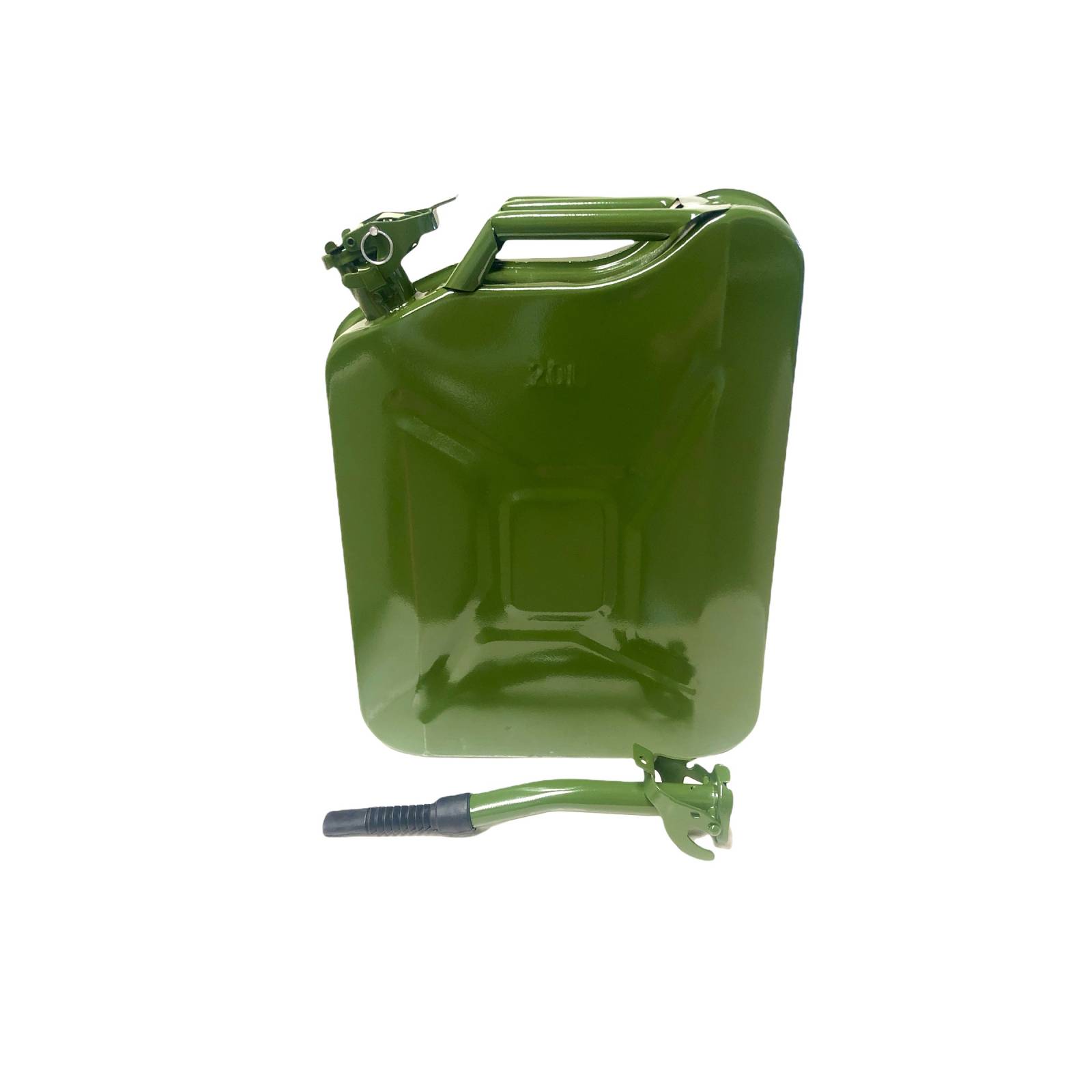 Tanque Bidon 20l Gasolina Metalico Verde TT81020