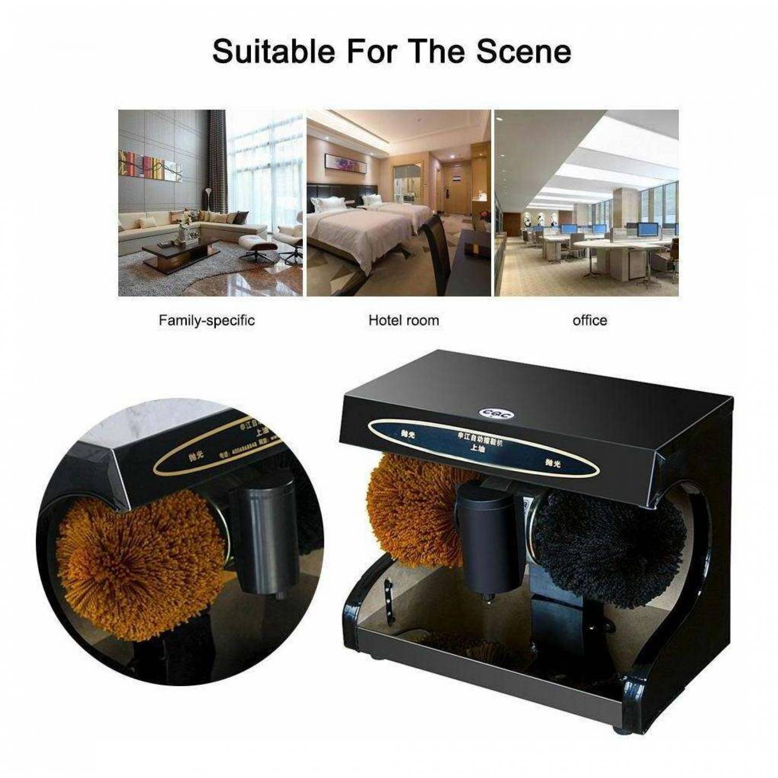 Lustrador Pulidor De Zapatos Automatico Raven & Co rv810613