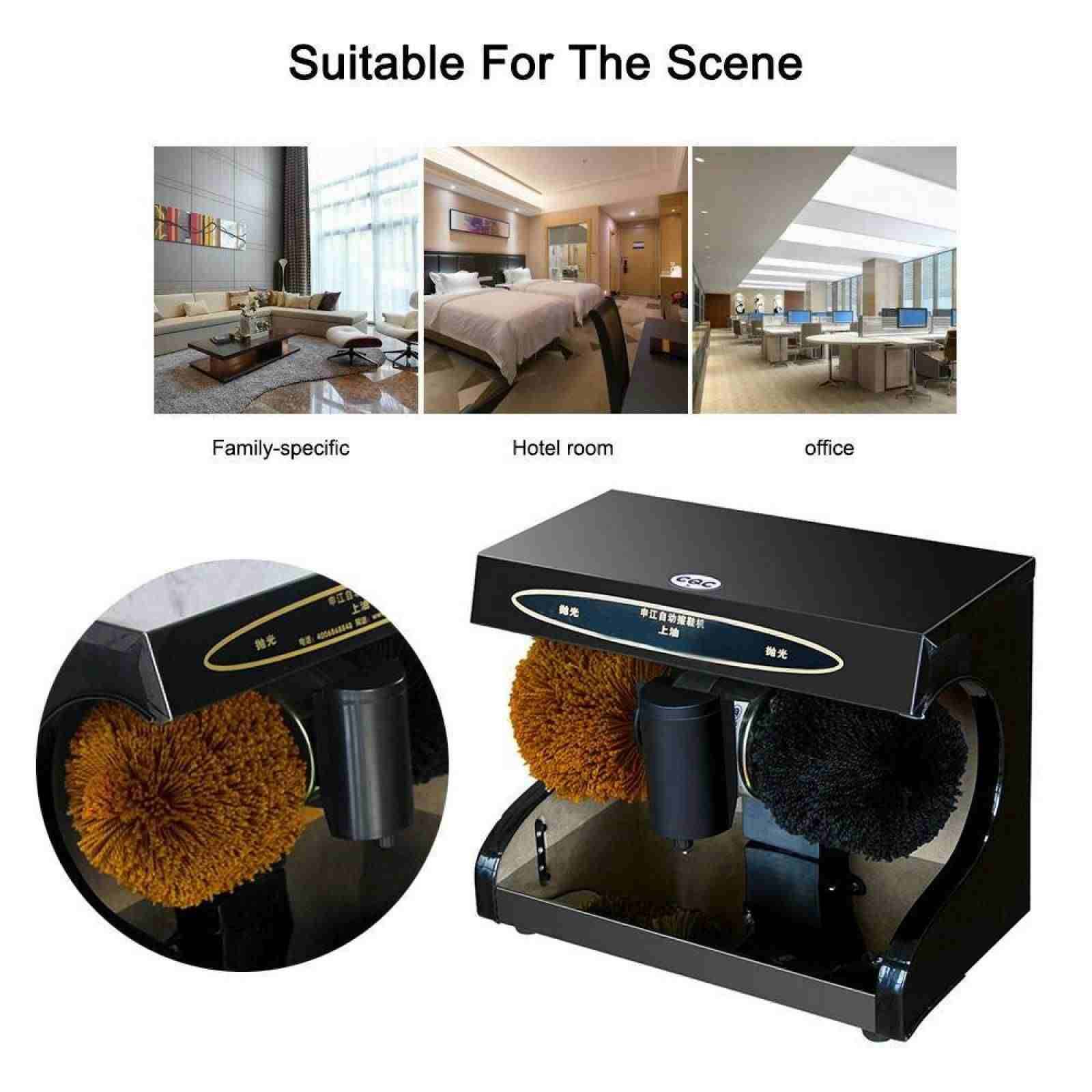 Lustrador Pulidor De Zapatos Automatico Raven & Co rv810613