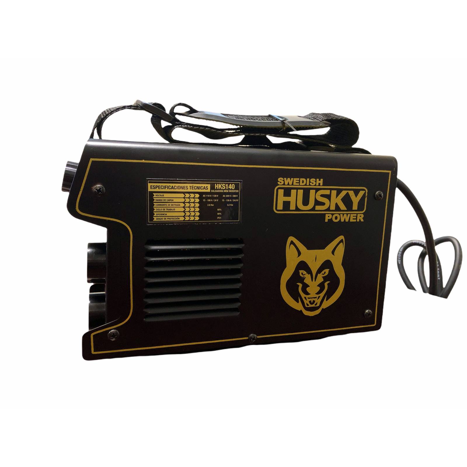 Soldadora Inversora Maquina 130amp 110 220v Hks140 Husky