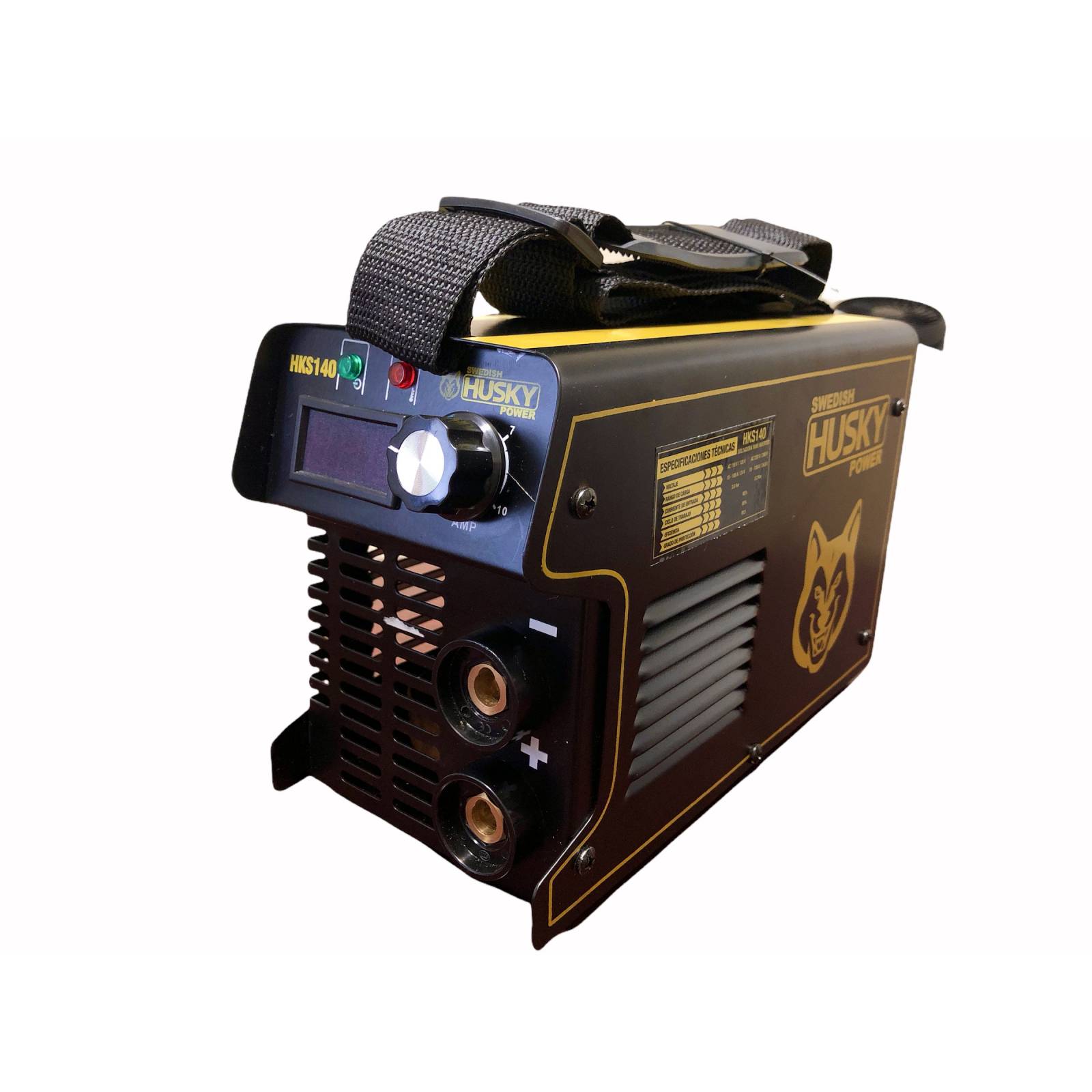 Soldadora Inversora Maquina 130amp 110 220v Hks140 Husky