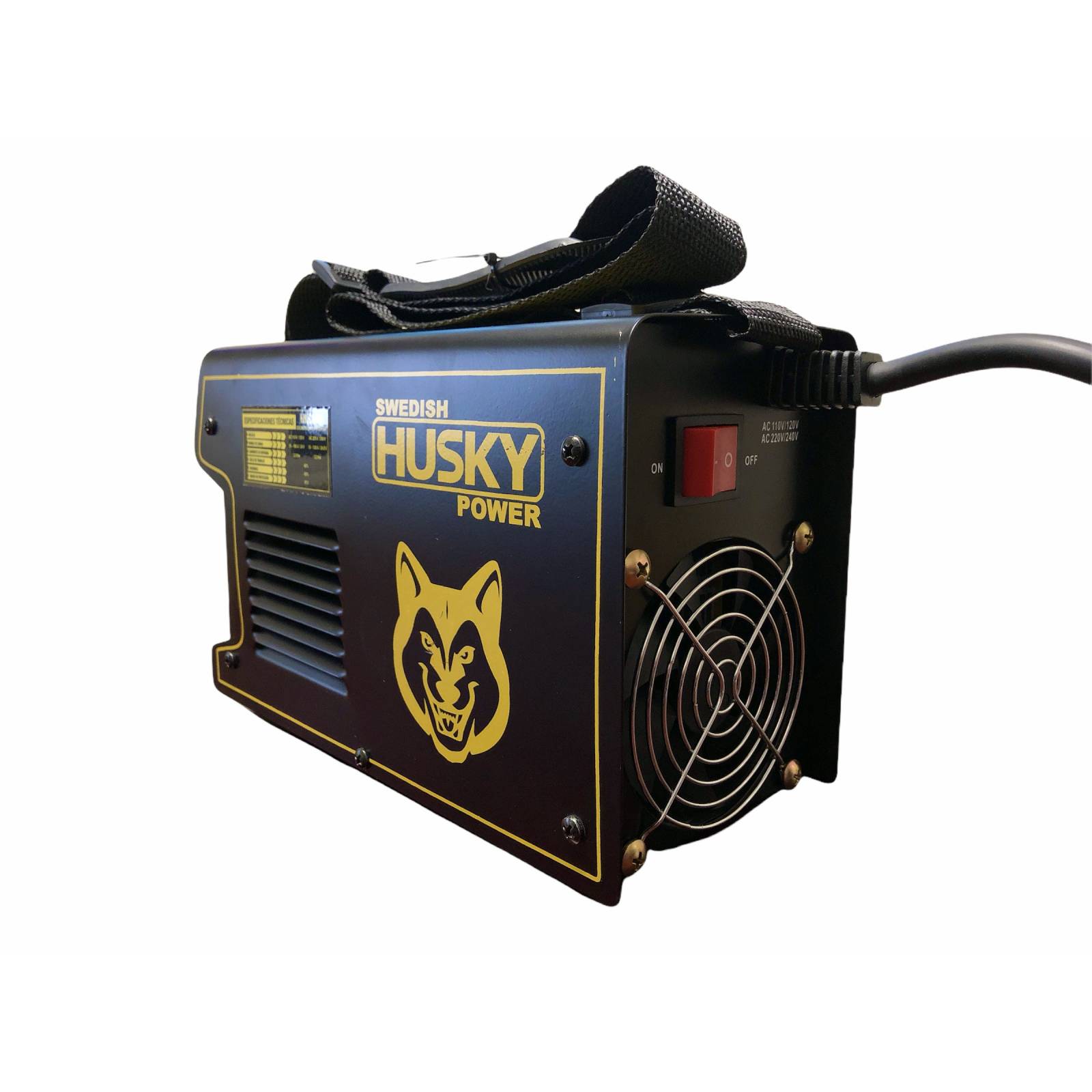 Soldadora Inversora Maquina 130amp 110 220v Hks140 Husky