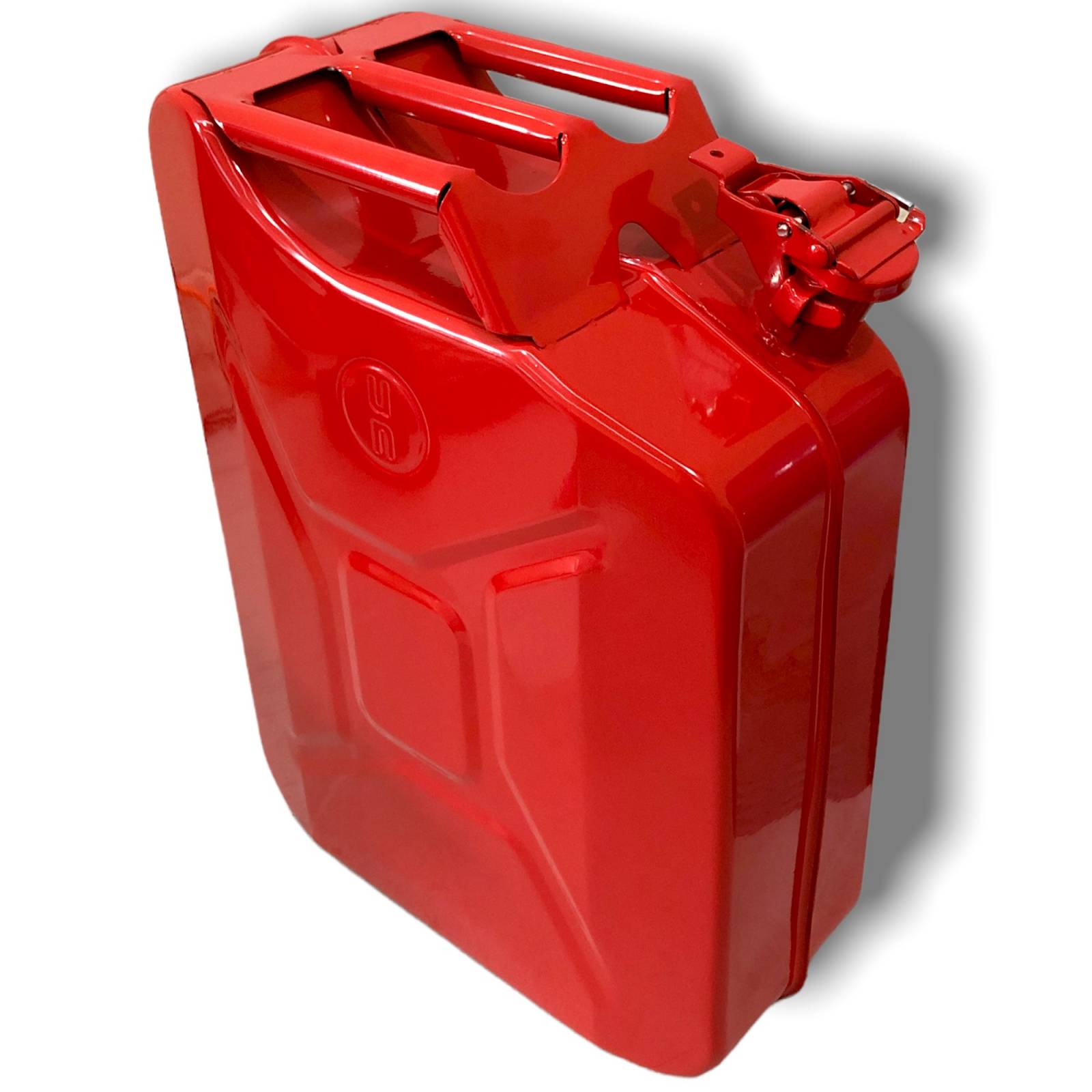 Tanque Bidon 20l Gasolina Metalico Rojo Sm0924 rd  2 Pzas