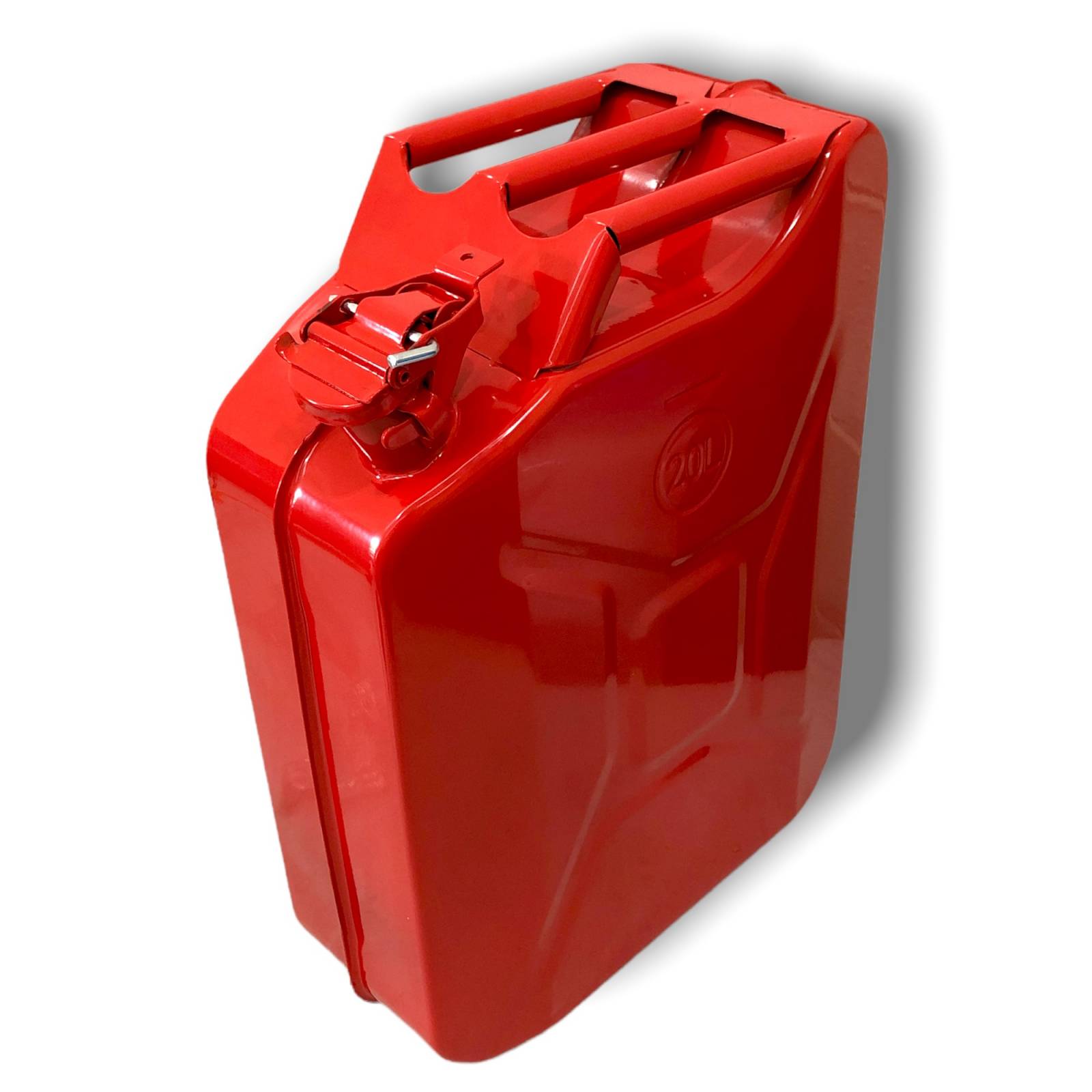Tanque Bidon 20l Gasolina Metalico Rojo Sm0924 rd  2 Pzas