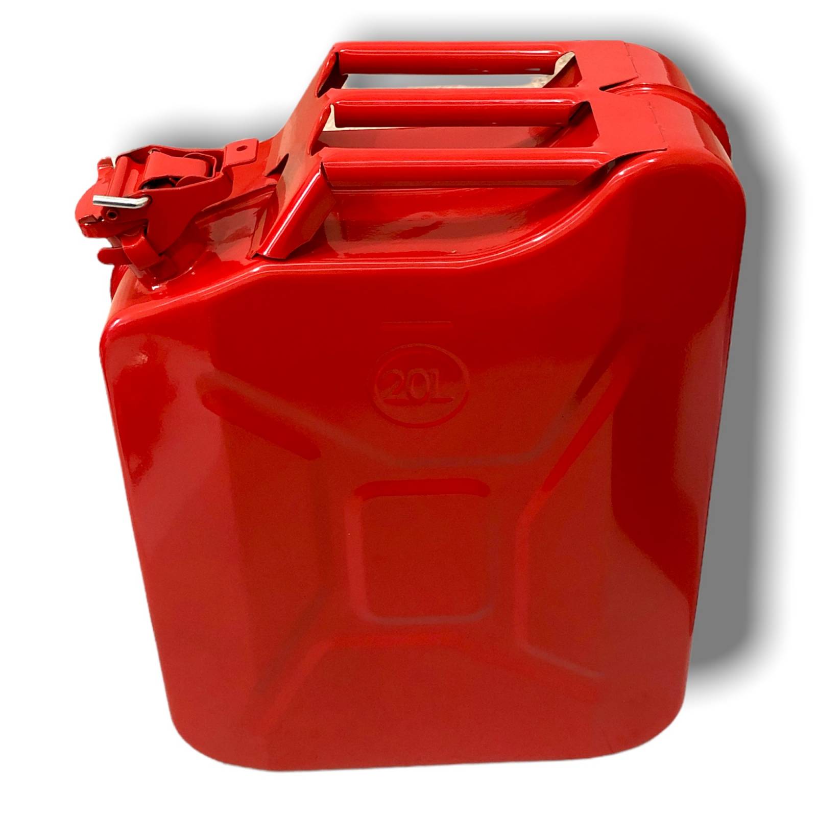 Tanque Bidon 20l Gasolina Metalico Rojo Sm0924 rd  2 Pzas