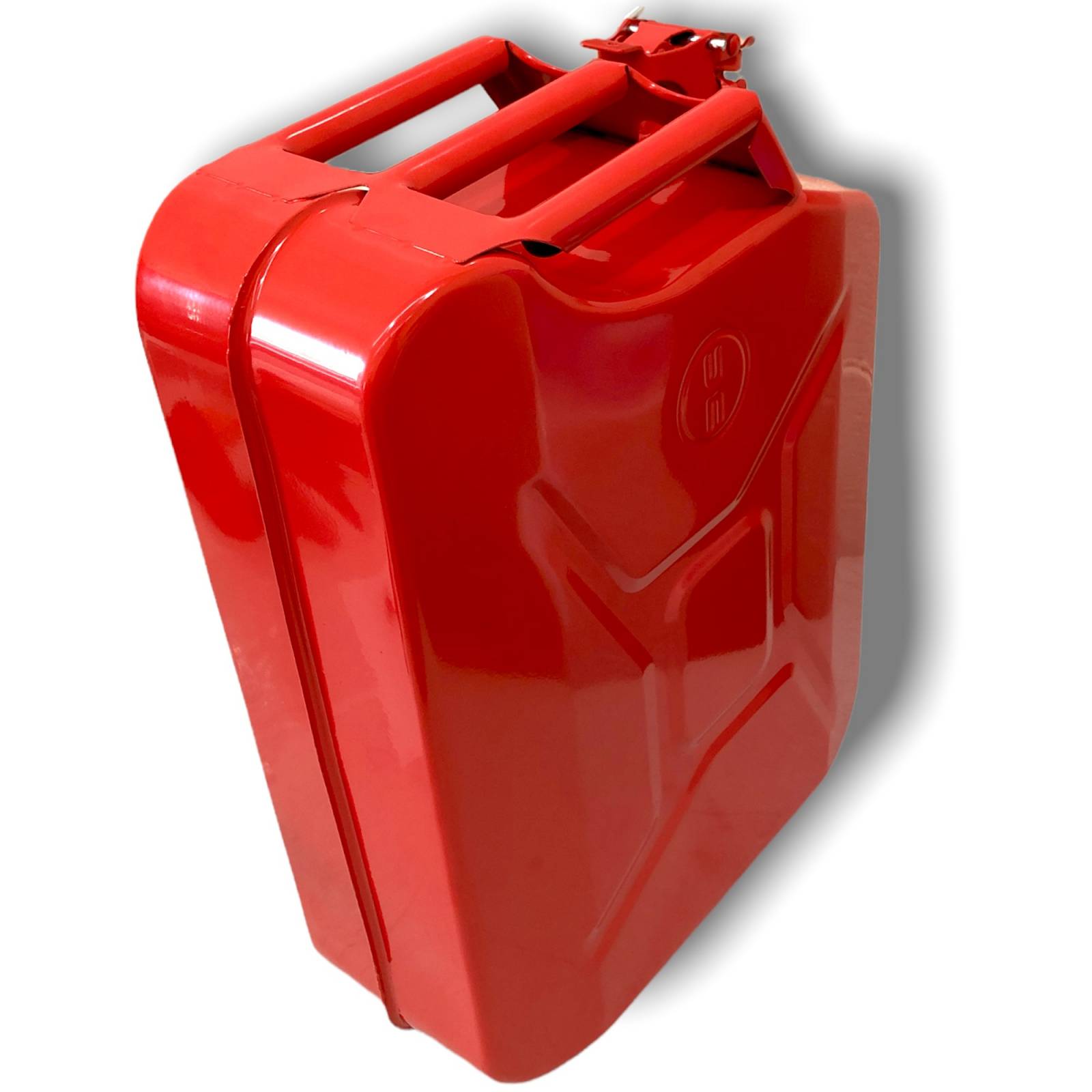 Tanque Bidon 20l Gasolina Metalico Rojo Sm0924 rd  2 Pzas