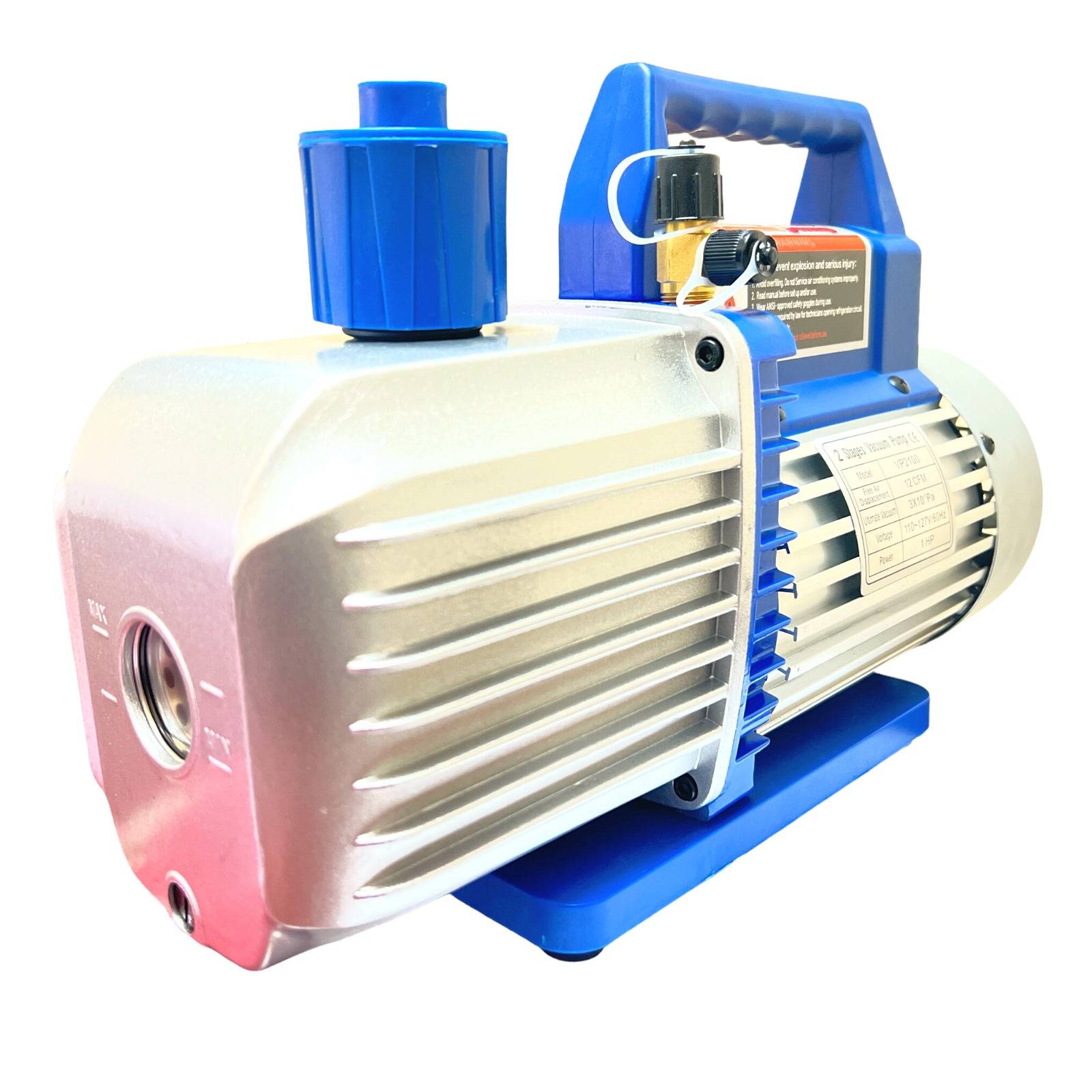 Bomba Vacío 12cfm 2 Etapa 1hp Automotriz Minisplit Comercial