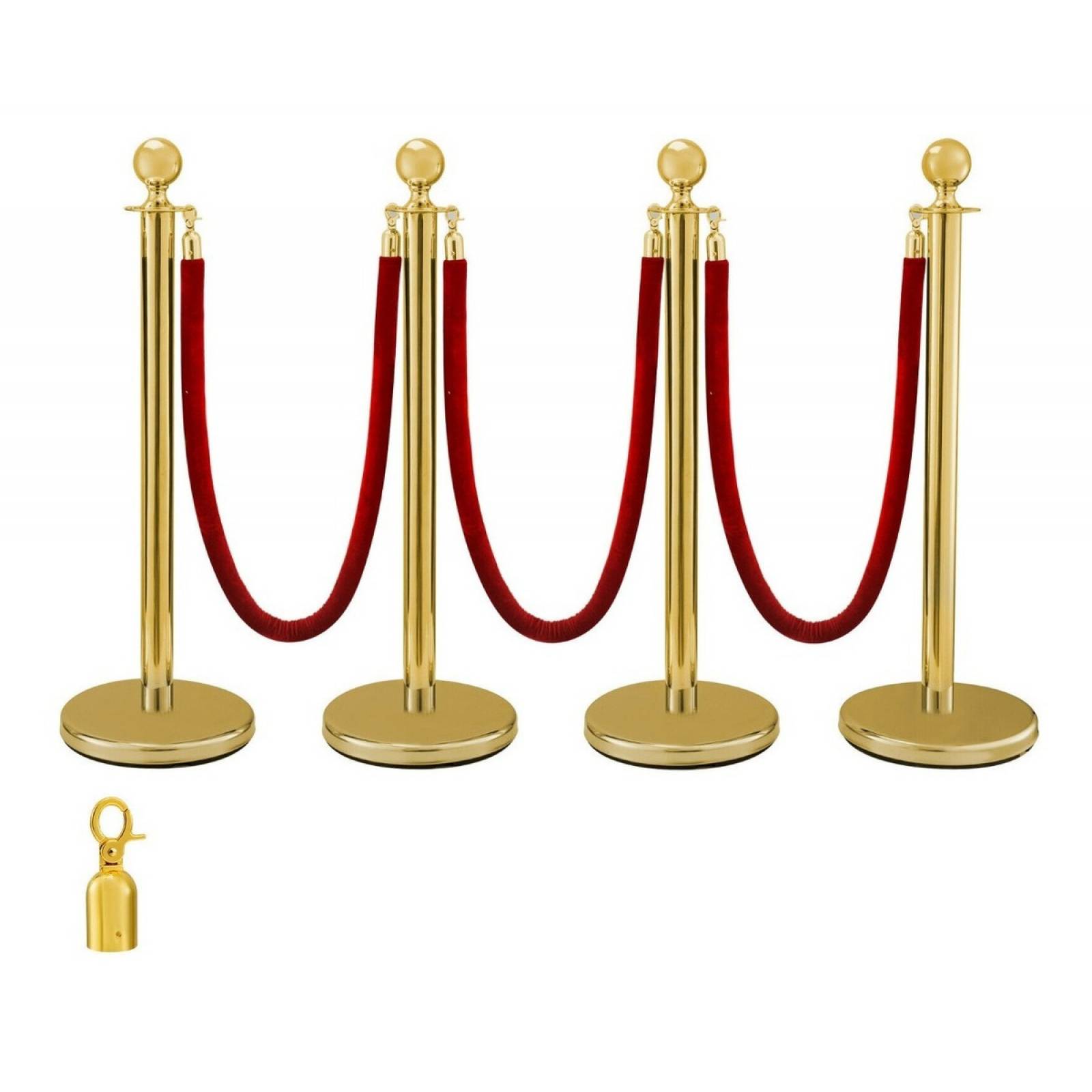 Postes unifila de acero Thorn tools Dorado rojo vip 4 Postes