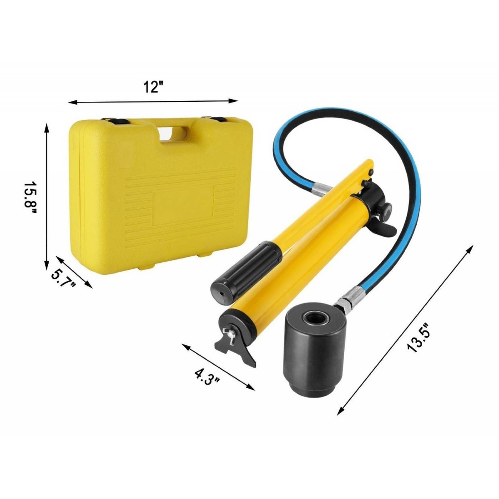 Sacabocados Hidraulico Ponchador de 1 2 a 2 Pulg Thorn tools