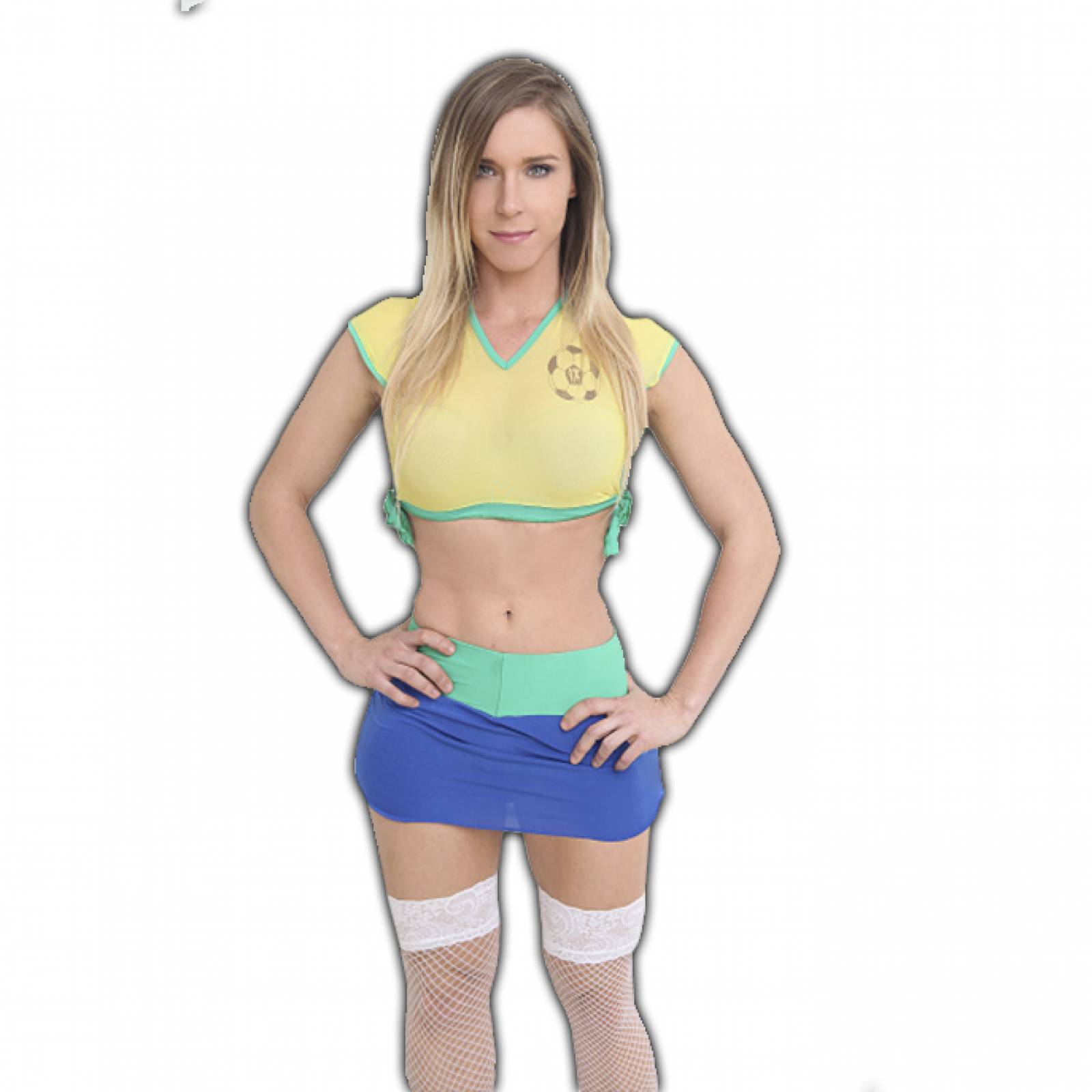 Disfraz de Jugadora Brasil Sexy