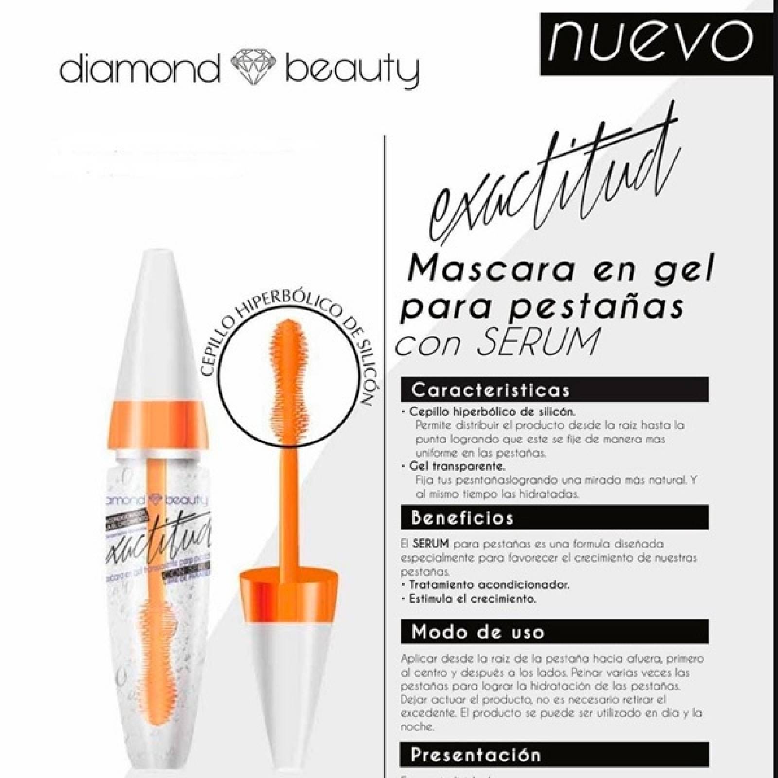 Tratamiento Para Pestañas, Rímel En Gel Transparente, Serum