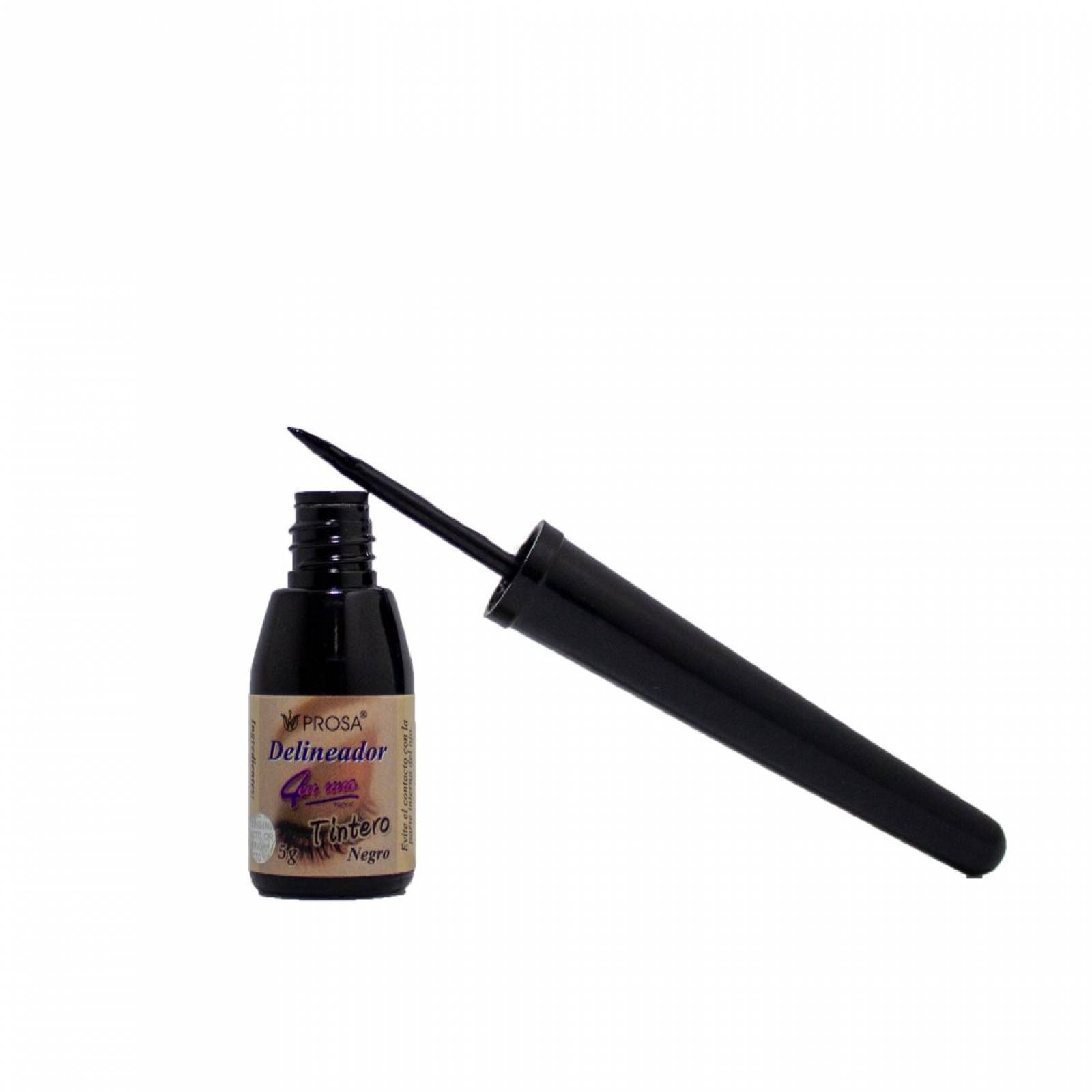 Delineador Tintero Prosa color negro