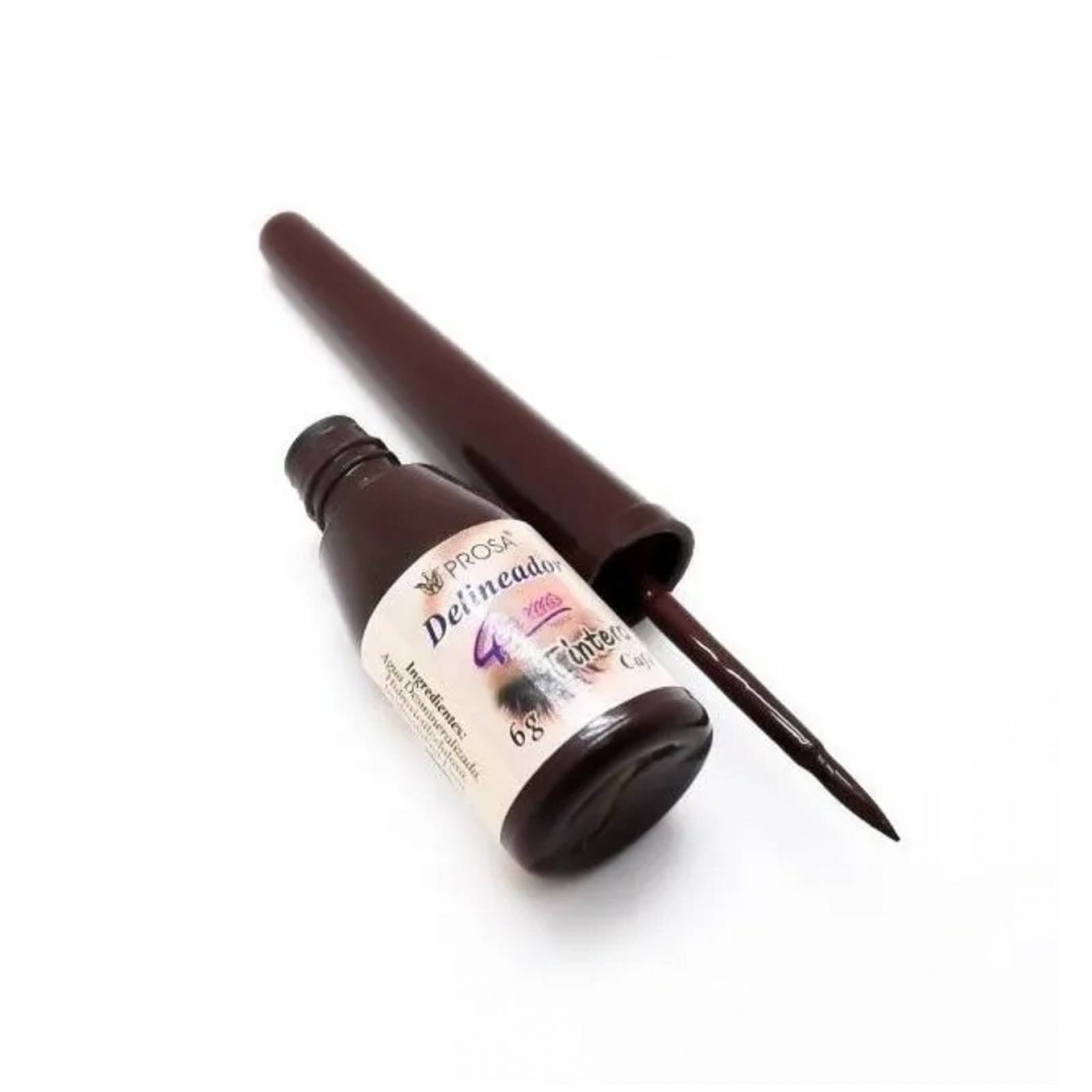 Delineador Tintero Prosa color Café