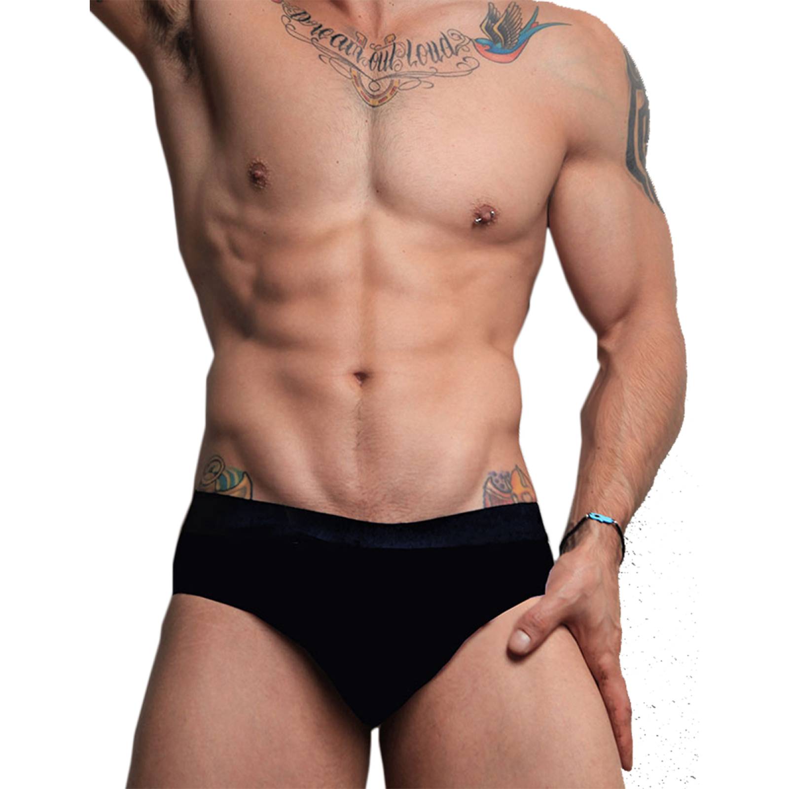 Suspensorio con up frontal Negro