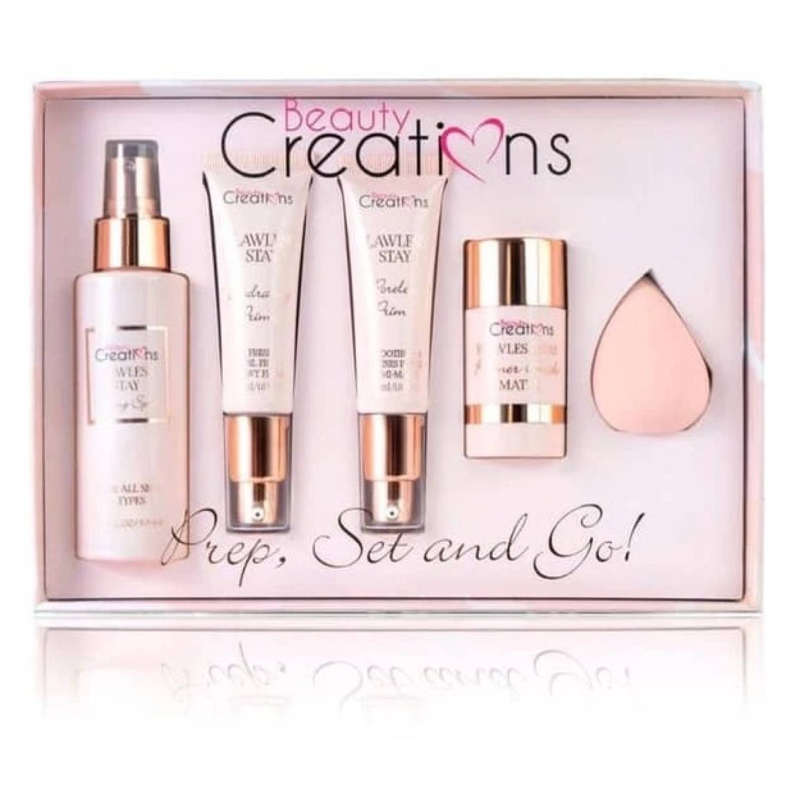 Beauty Creations Set De Primer, Fijador De Maquillaje