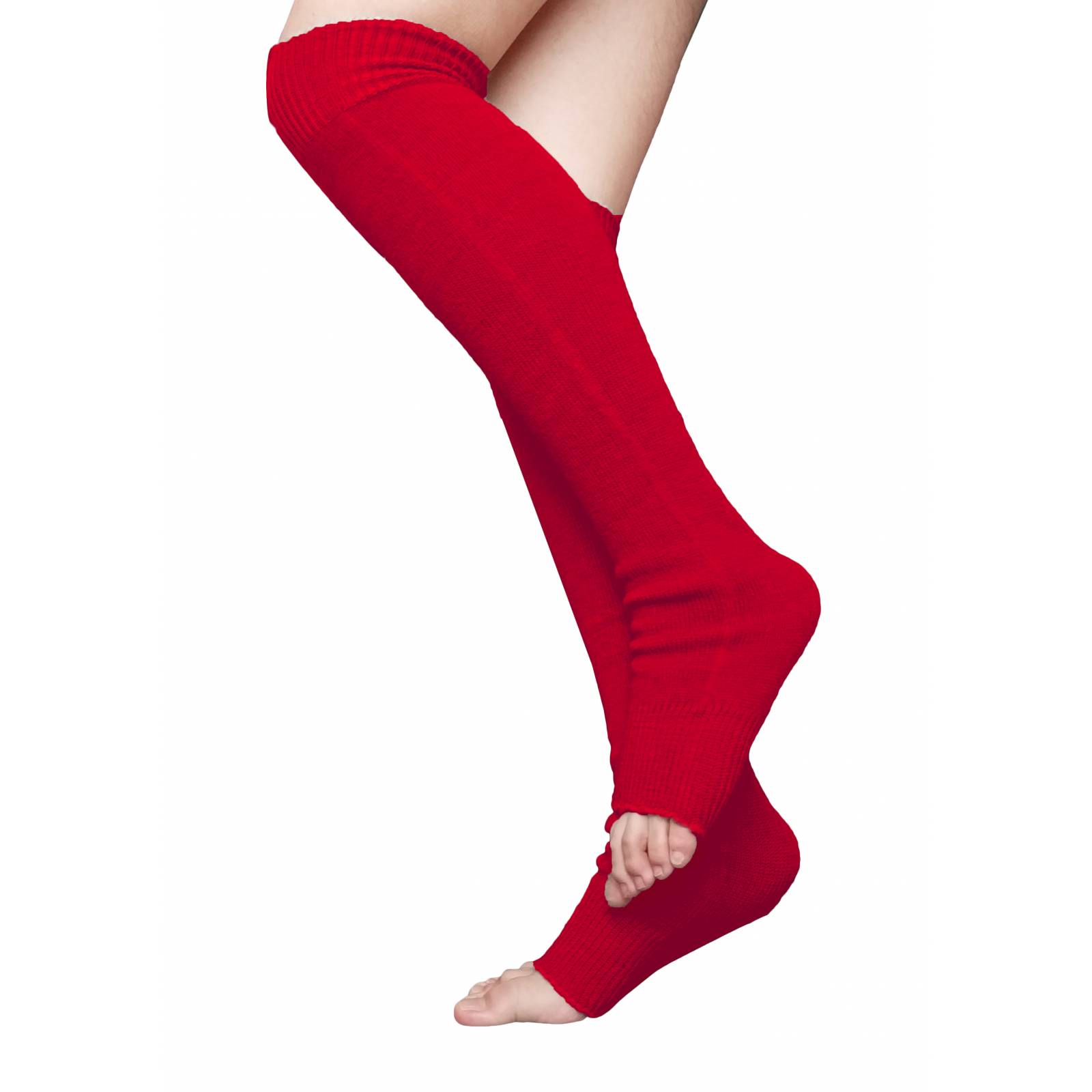 Calentadores Rojo Para Piernas