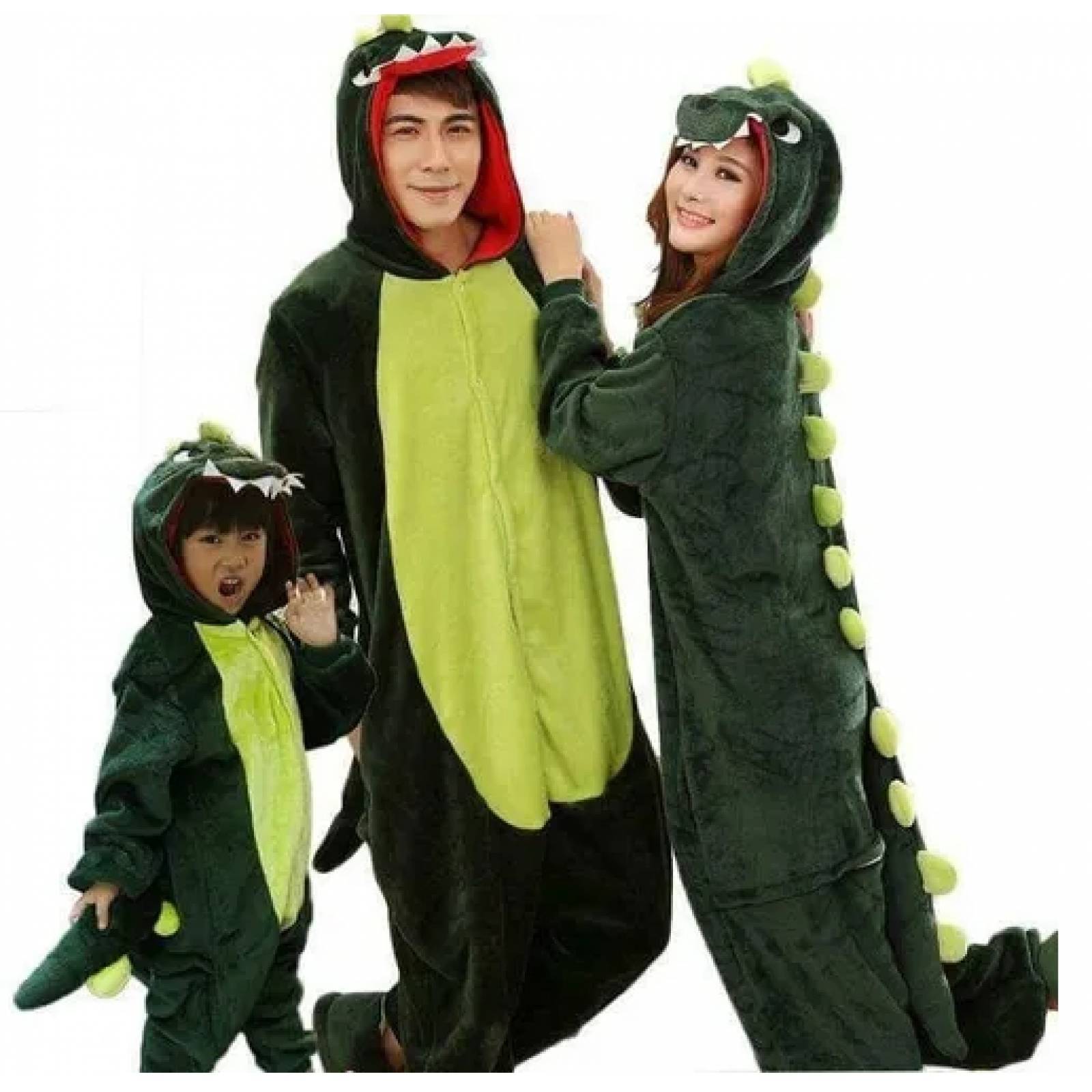 Pijama completa Mameluco Dinosaurio Kigurumis Unisex Adulto