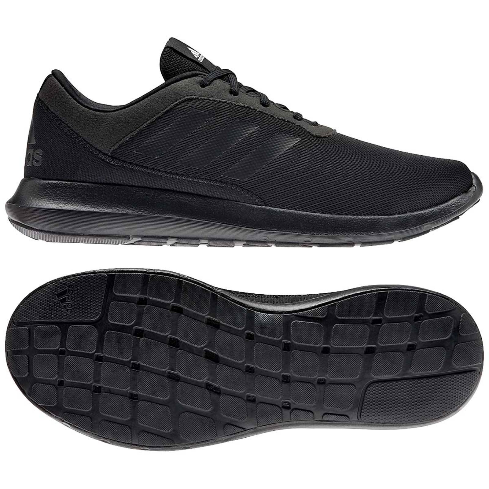 Tenis adidas negro deportivos sale