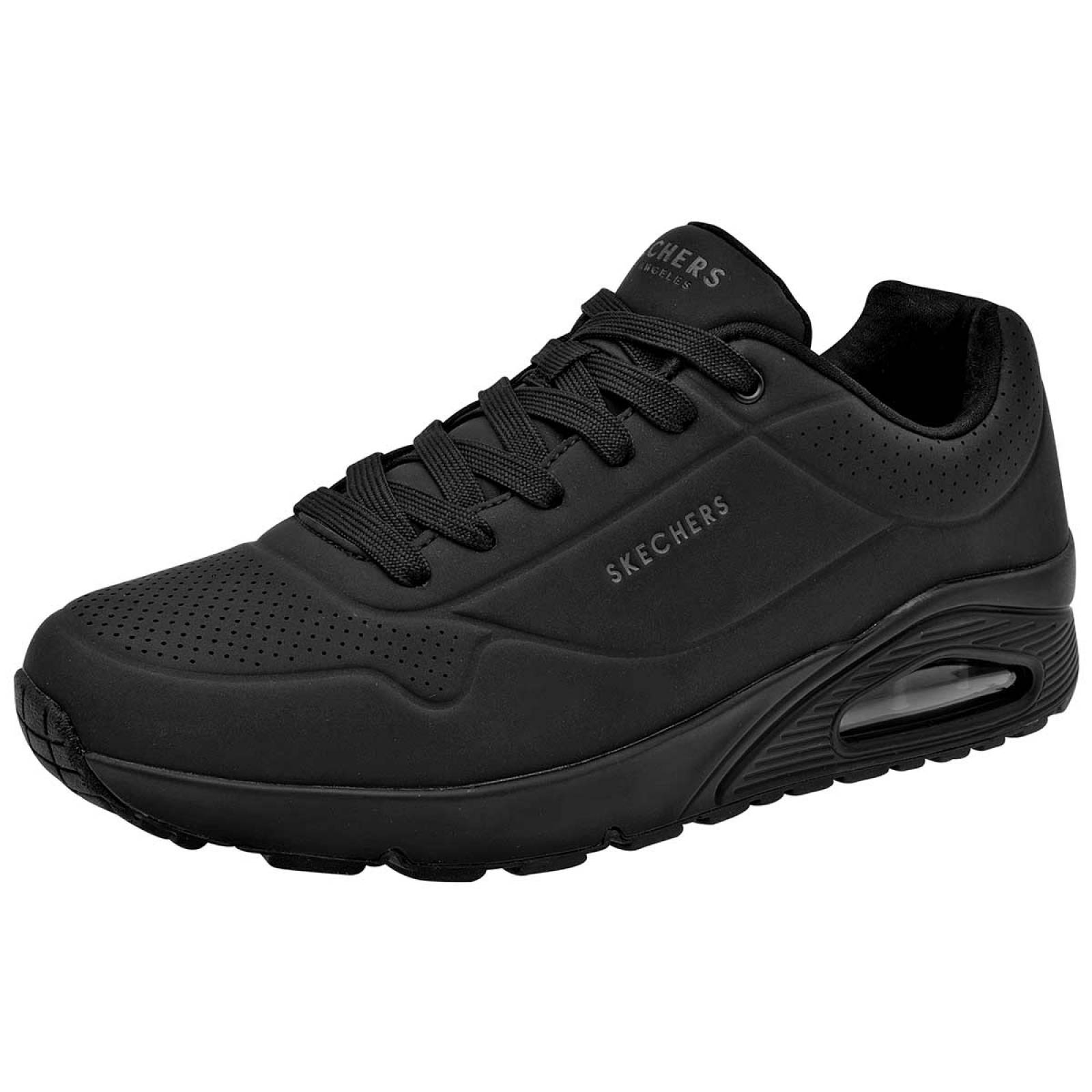 Tenis Skechers Negro 52458bbk