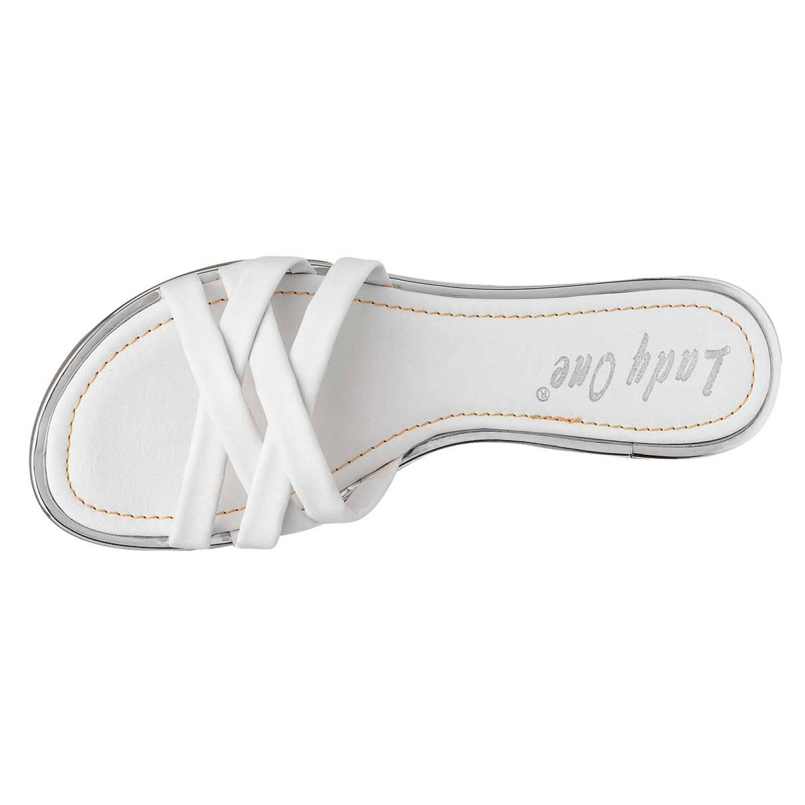 Sandalia Lady one Blanco Ro4802