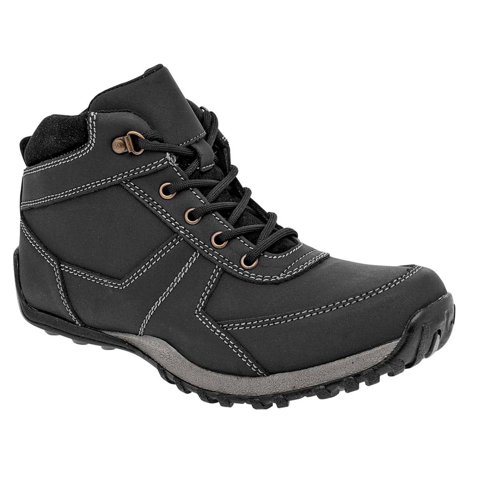 Bota y botin Romanos Negro 7617