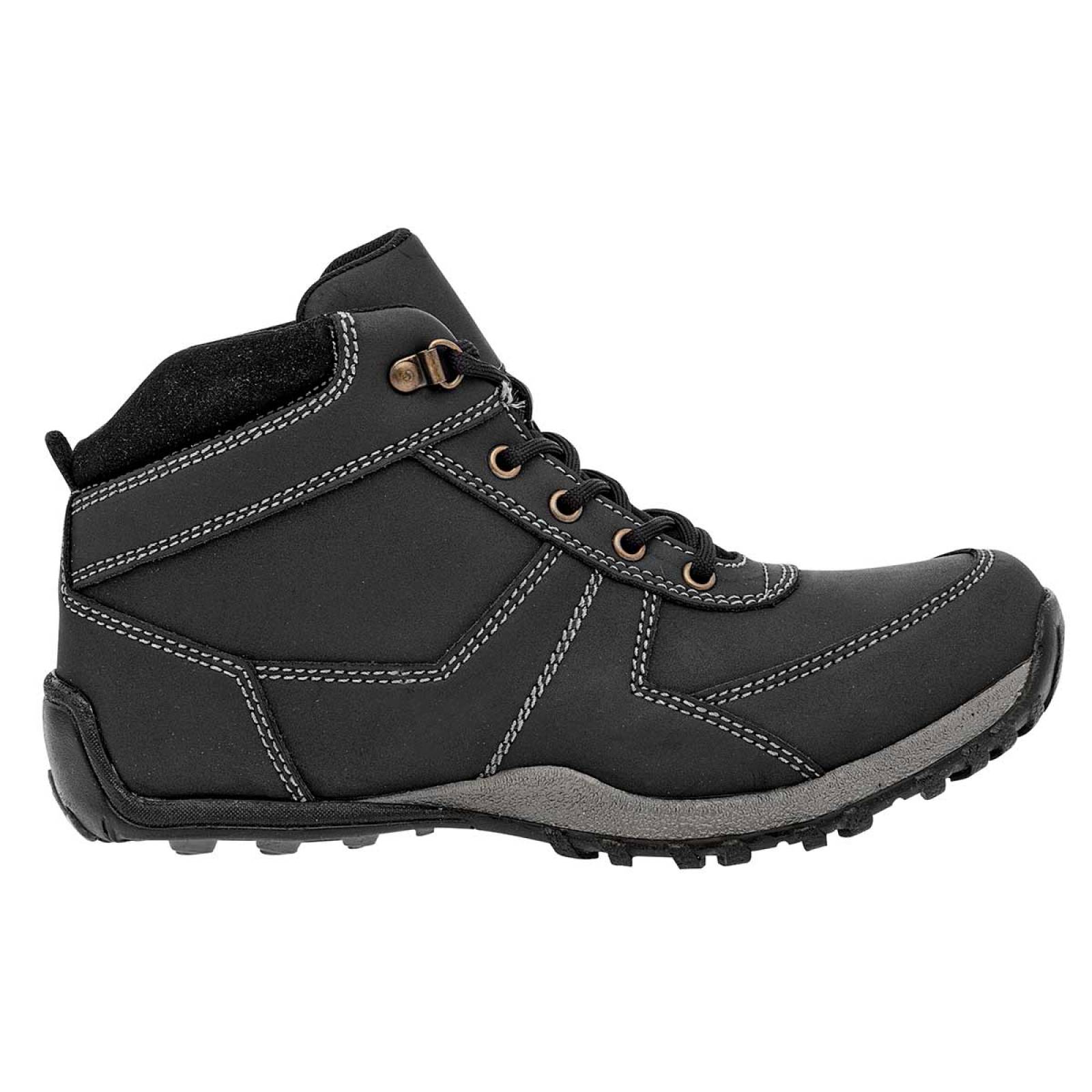 Bota y botin Romanos Negro 7617
